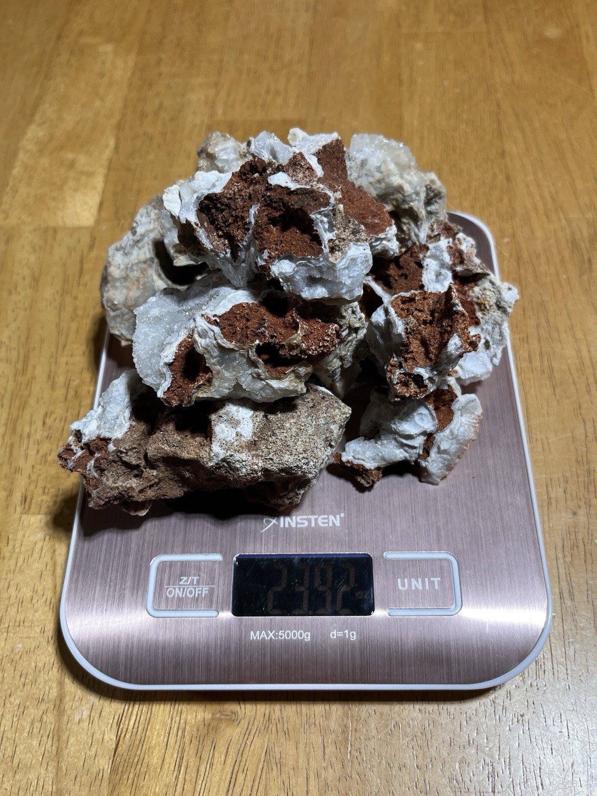 Rocks For Sale Unknown Cuprite White Crystal?ROUGH UNPOLISHED found Wisconsin
