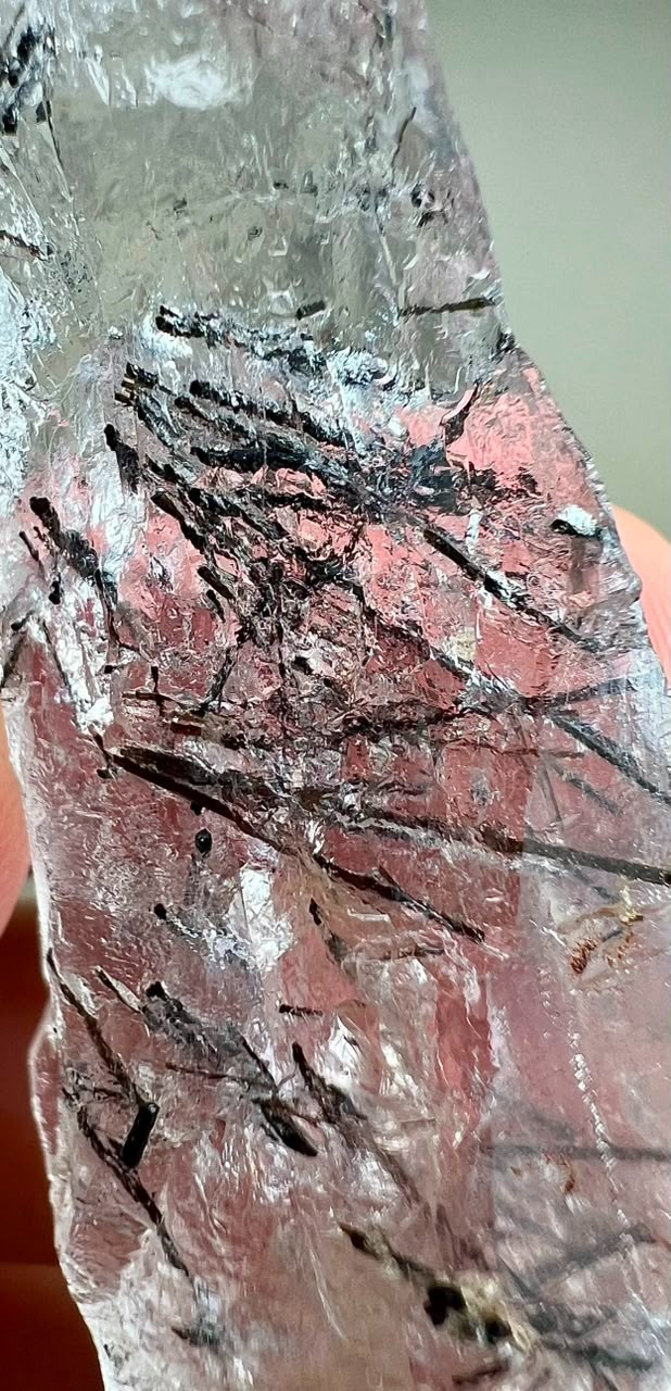 174 Ct Beautiful!!Natural Rutile Quartz Huge Crystal From Gilgit Pakistan