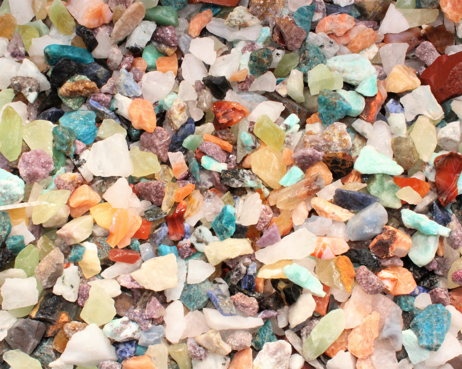 Rough Assorted Chips Wholesale Bulk Lots (Natural Raw Crafters Gemstone Mix)