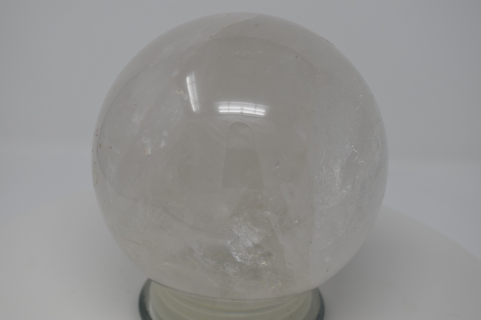 Large Quartz Crystal Sphere 3289 grams (7 lb 4 oz) 133 mm