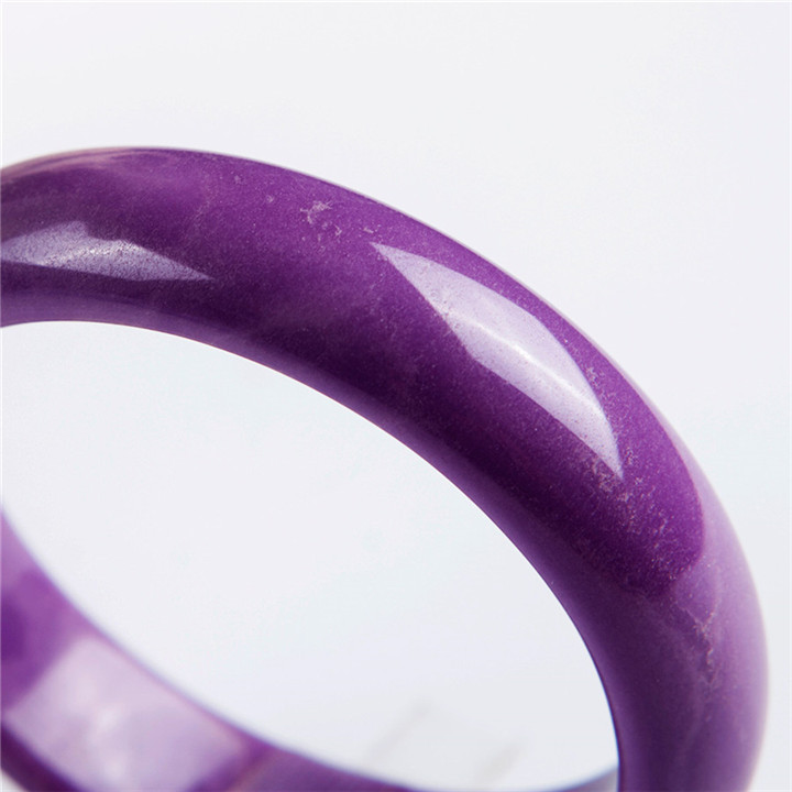Genuine Natural Phosphosiderite Stone Gems Woman Bangle AAA Inner Diameter 59mm