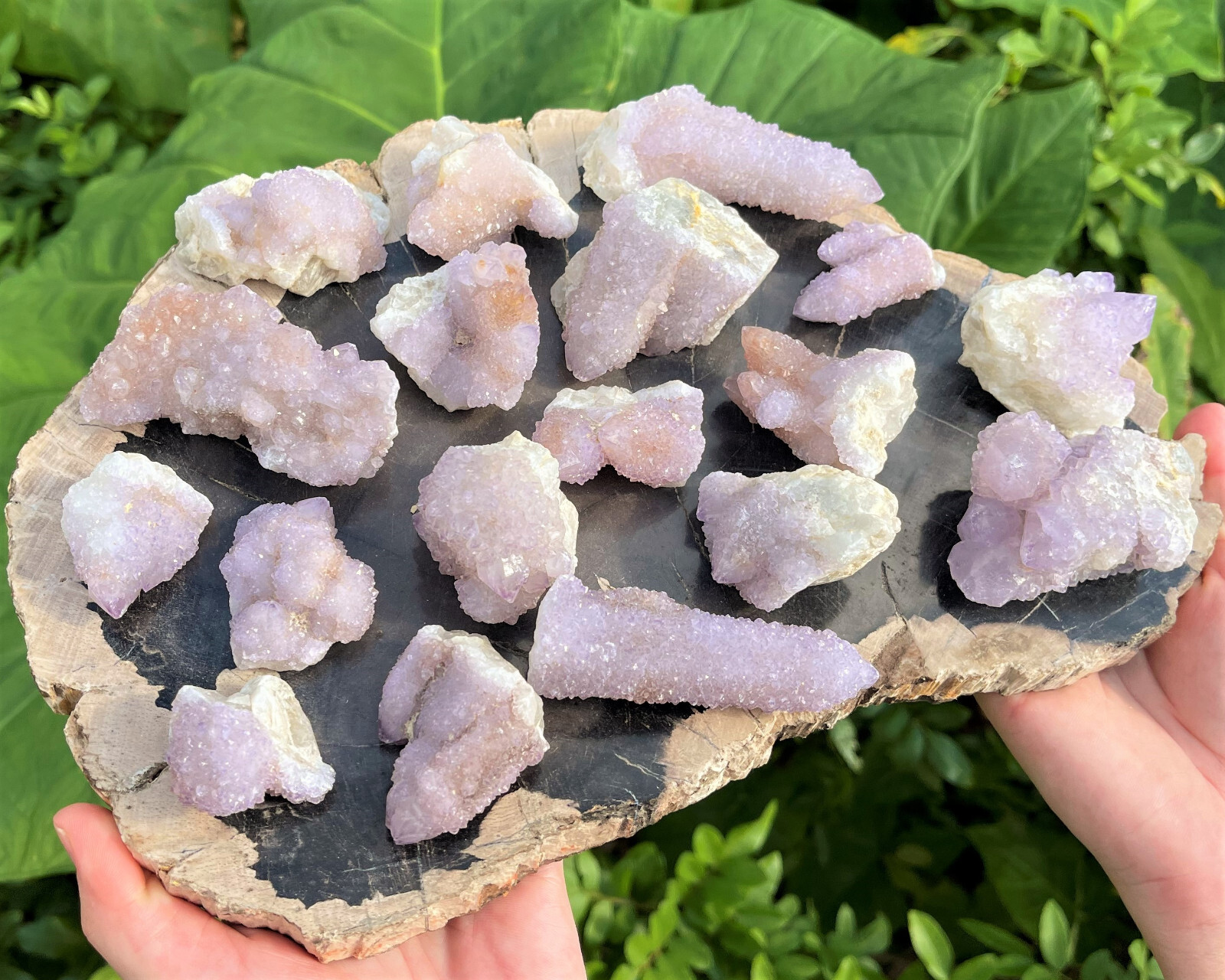 Spirit Quartz Cluster / Sprit Quartz Points: Bulk 4 oz Lot Spirit Quartz Crystal
