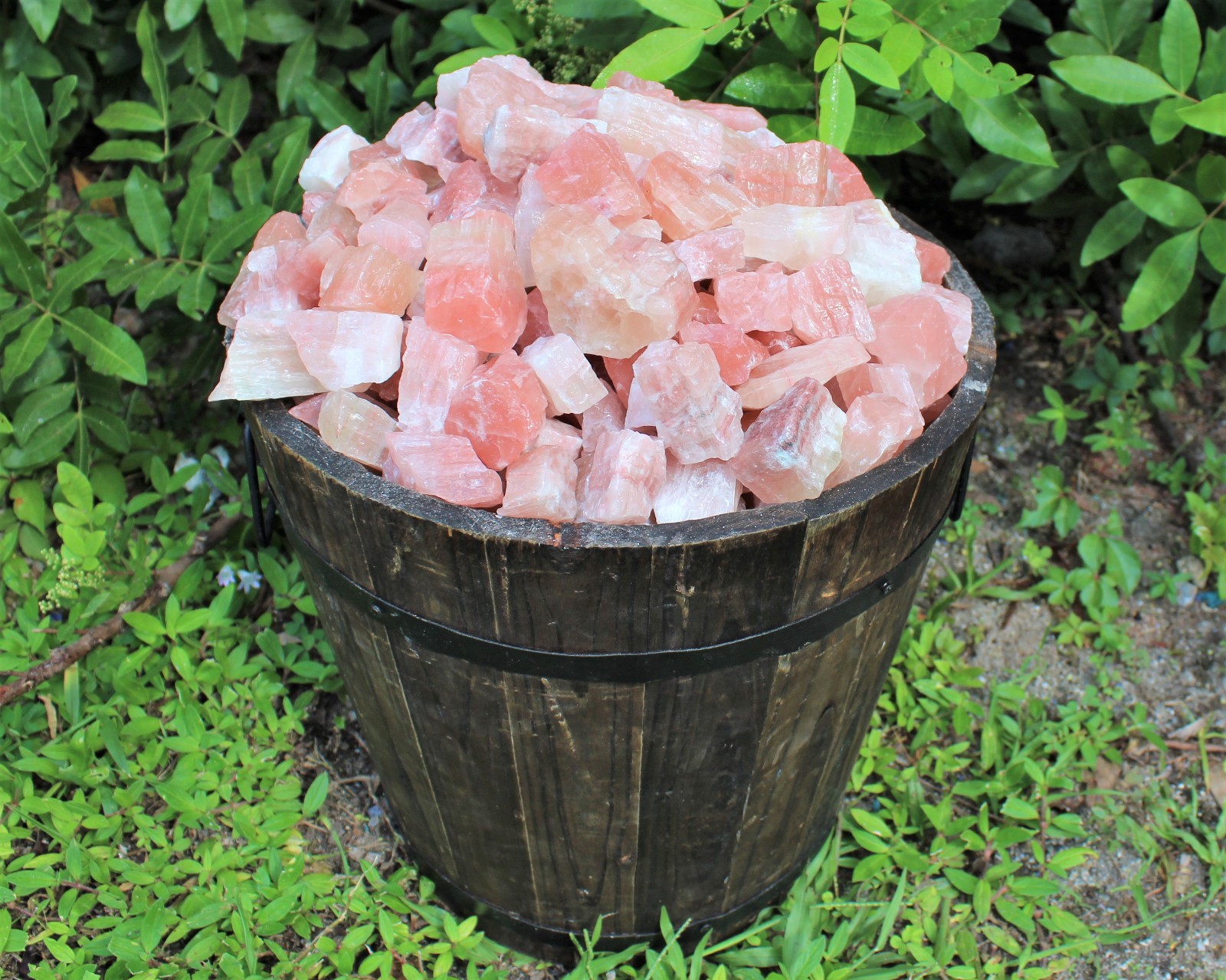 Strawberry Calcite Rough Natural Stones Wholesale Lots (Raw Calcite Crystals)