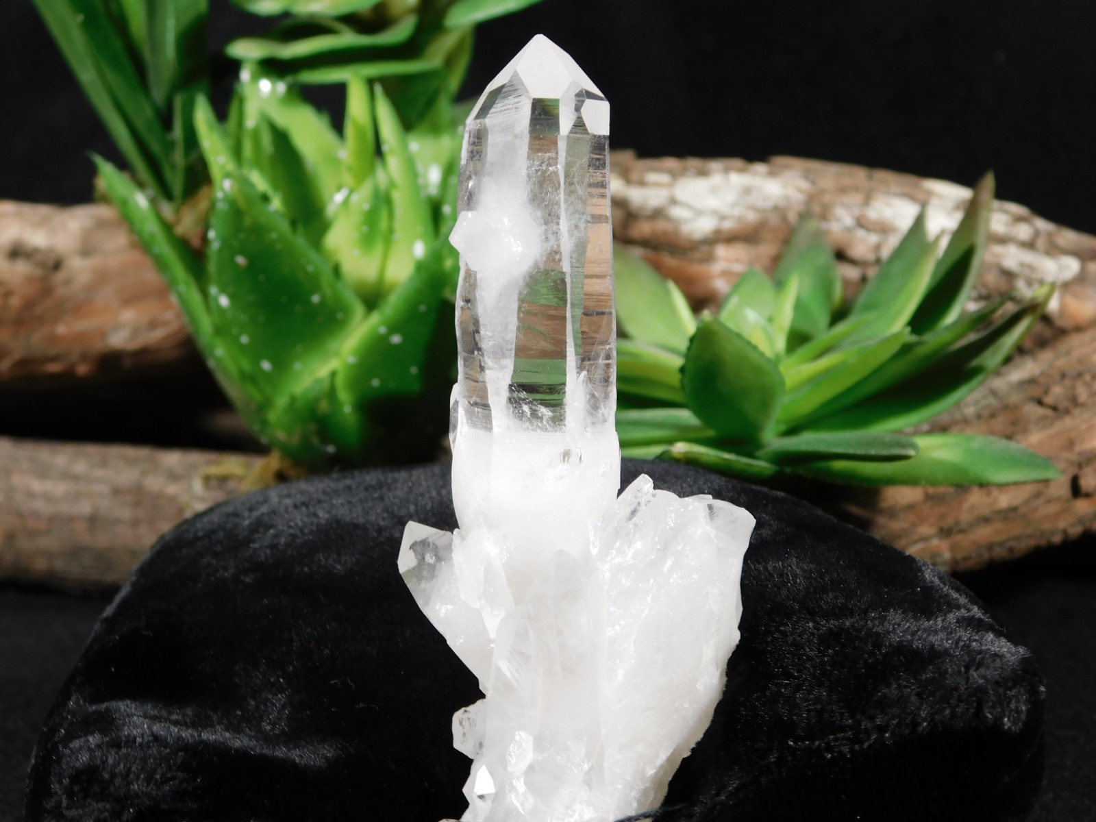 VERY TRANSLUCENT Quartz Crystal Cluster Collier Creek ARKANSAS 56.0gr