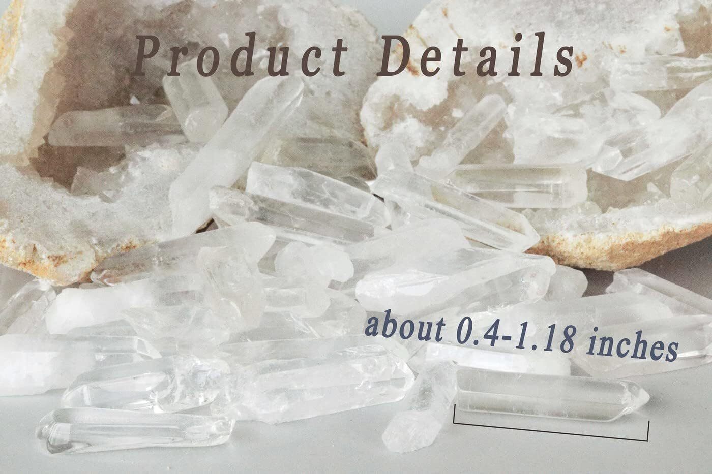 Clear Quartz Crystals Points Bulk Healing Crystal Stones Irregular Shape Raw Qua