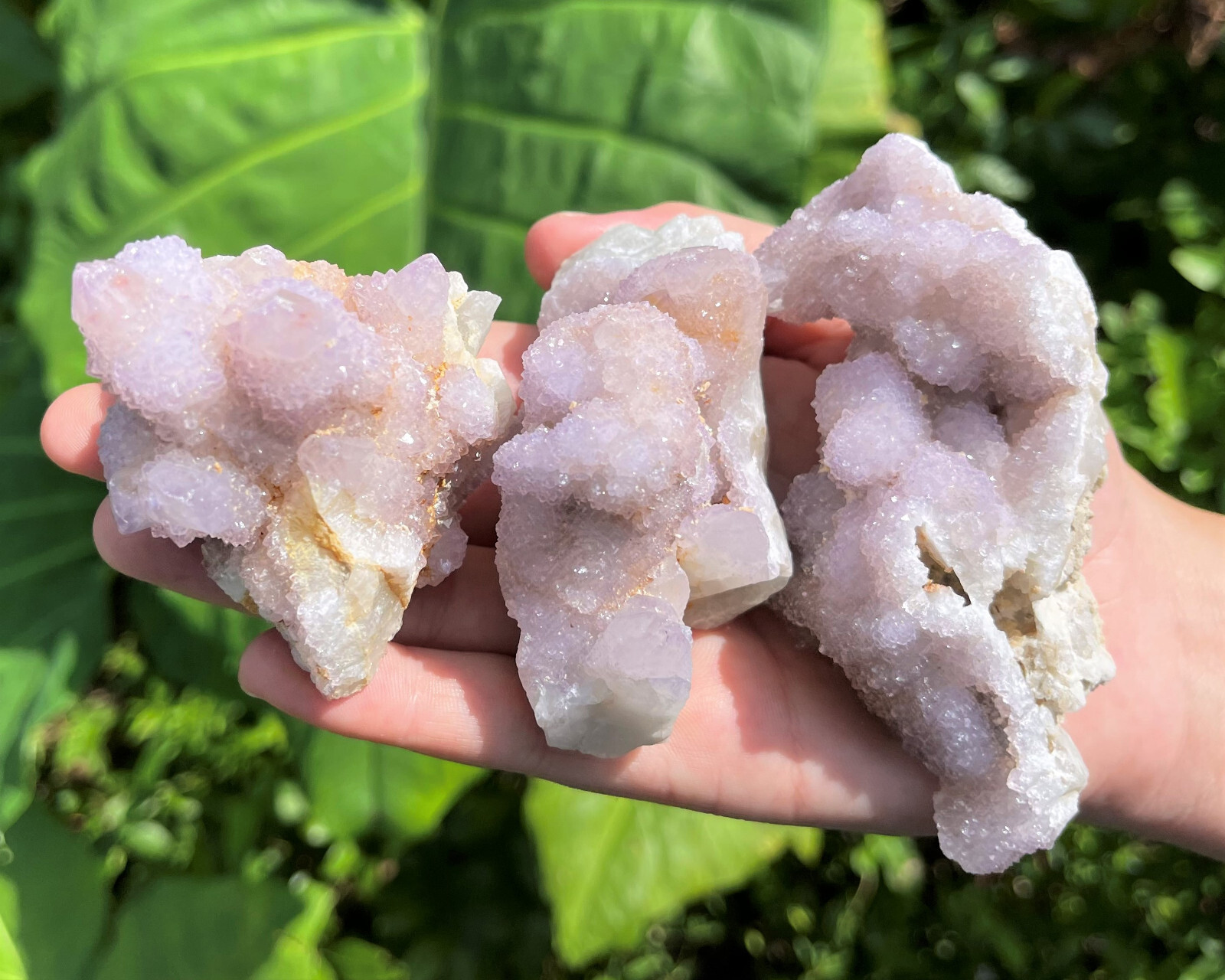 Spirit Quartz Cluster / Sprit Quartz Points: Bulk 4 oz Lot Spirit Quartz Crystal
