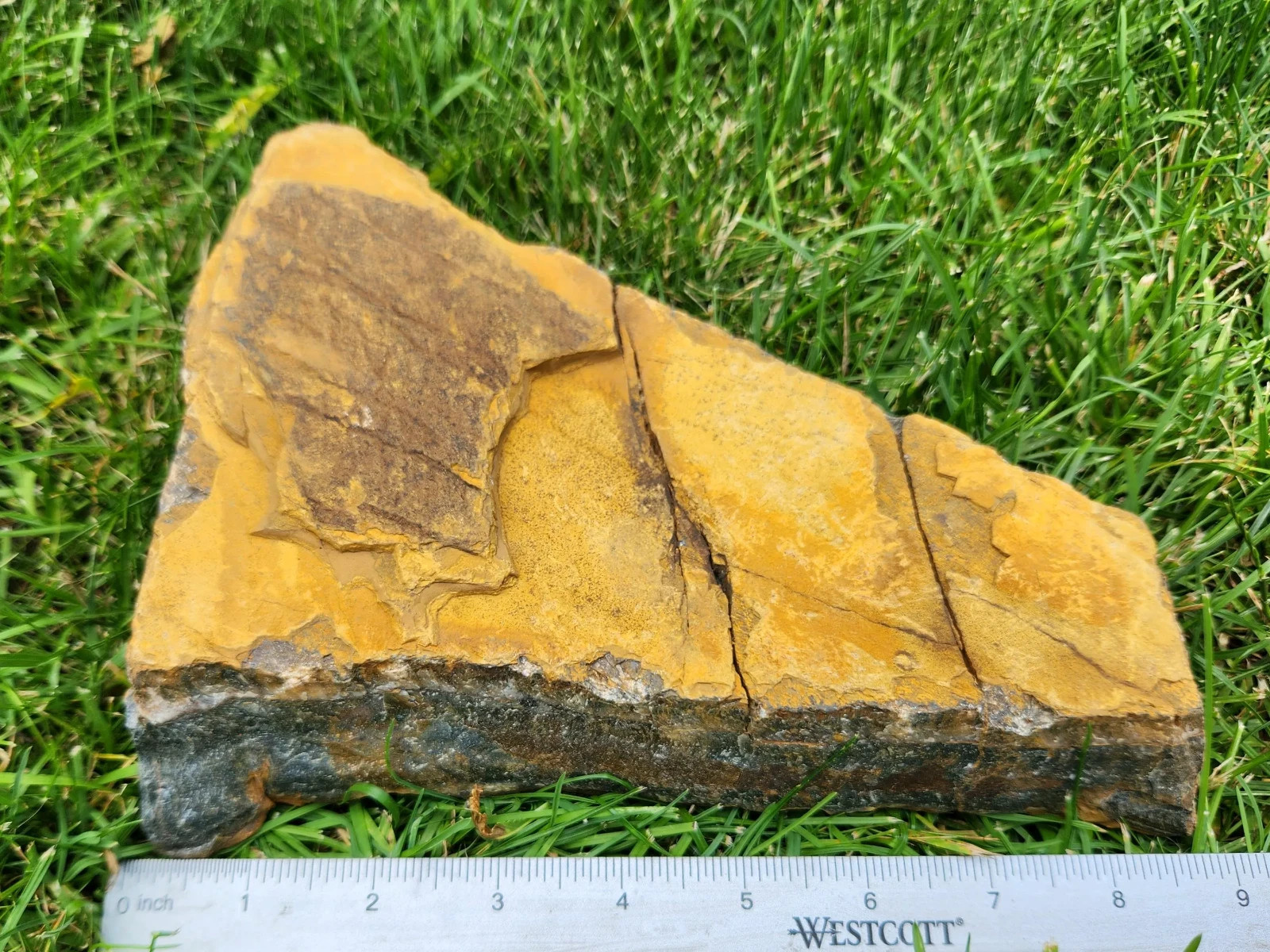 5 lb 11 oz Rough Blue Tiger’s Eye Stone. Ideal for Lapidary. Luminescent