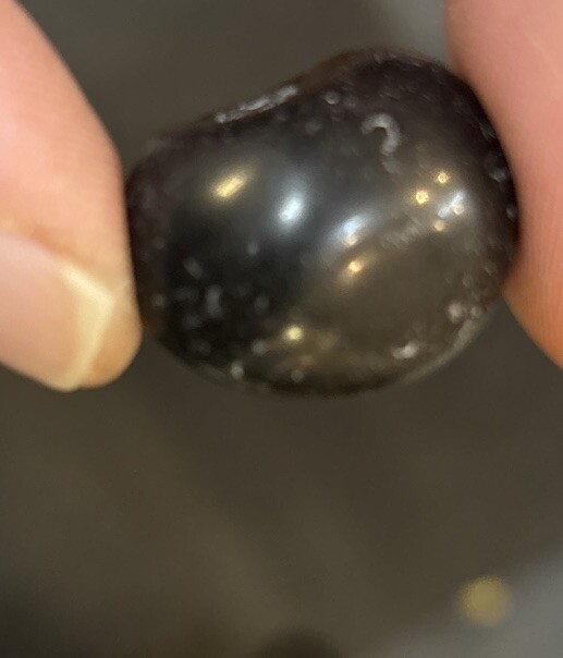 1 Piece Tumbled Agni Manitite “tektite “ Average Size 12 Grams