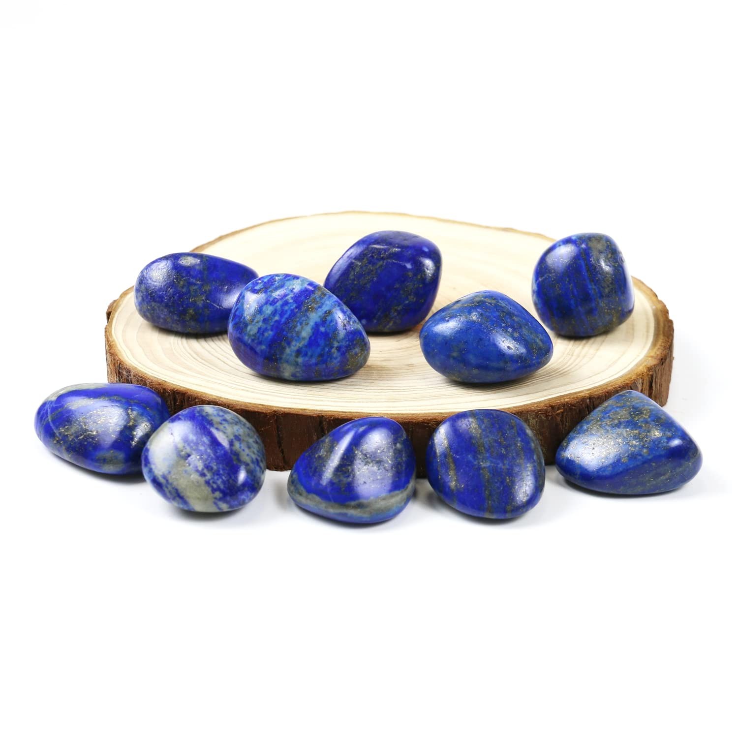 Tumbled Polished Natural Lapis Lazuli Stone, Crystals and Healing Stones Quar…