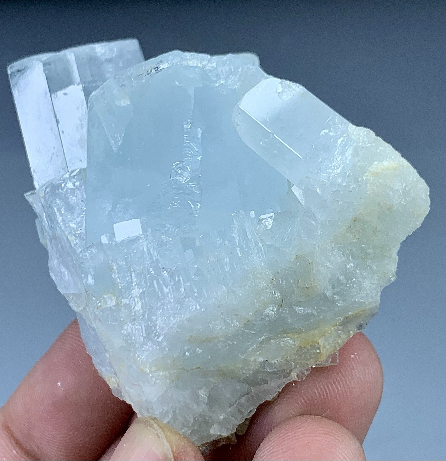 90 Gram Natural Aquamarine Crystal Specimen from Pakistan.