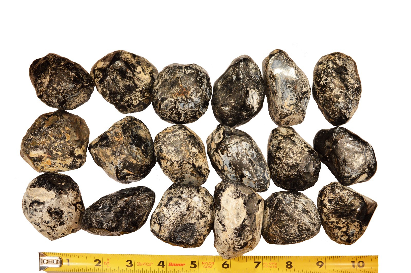 APACHE TEAR 1 5/8″ Set of 5 Rock Mineral Specimen Chakra Healing Crystal Stone
