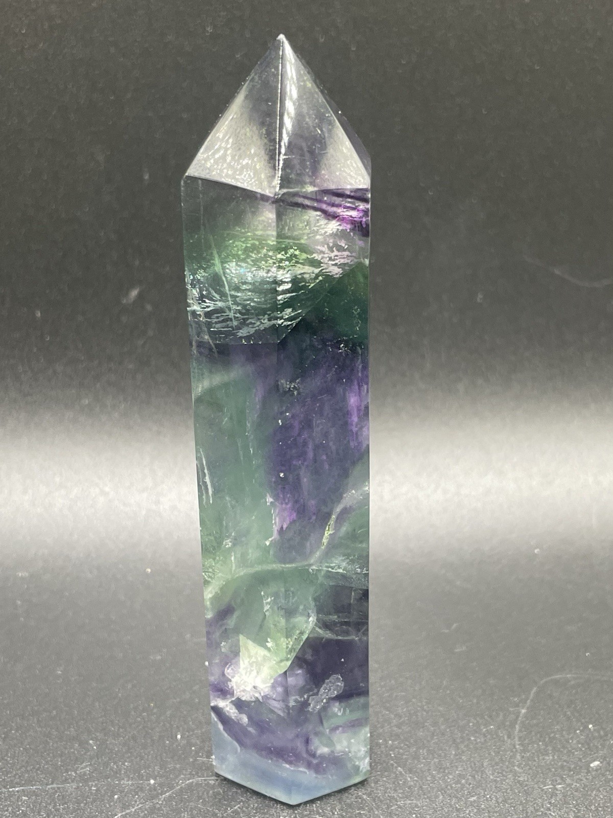Rainbow Fluorite Tower 190g