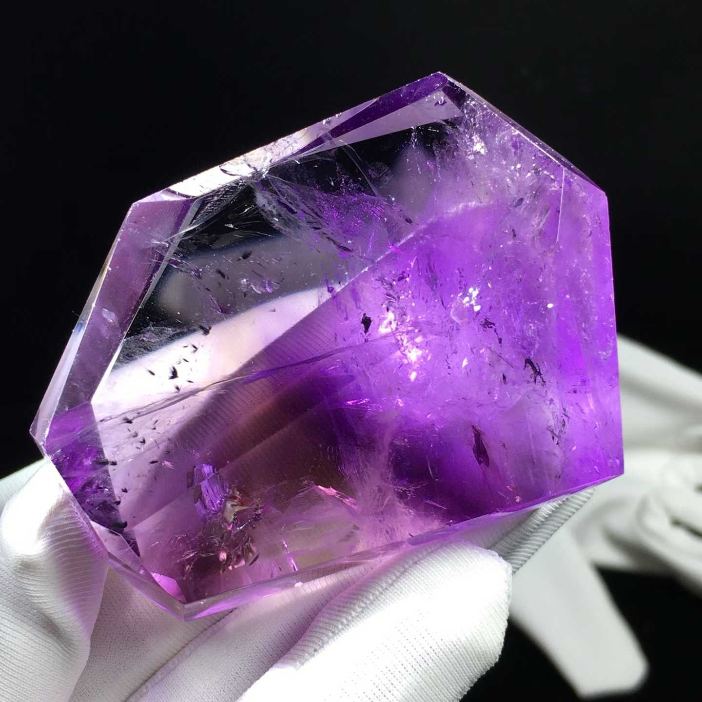 100g Natural Amethyst Quartz Freeform Crystal Mineral Specimen Reiki Decor