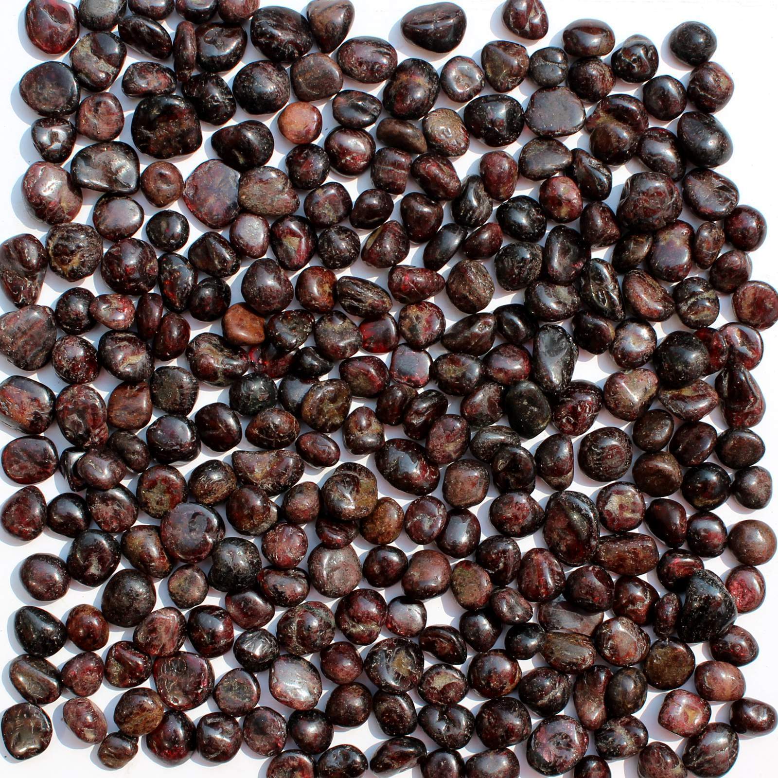 100g About 50Pcs Natural Garnets Rough Rock Polished healing China A+++