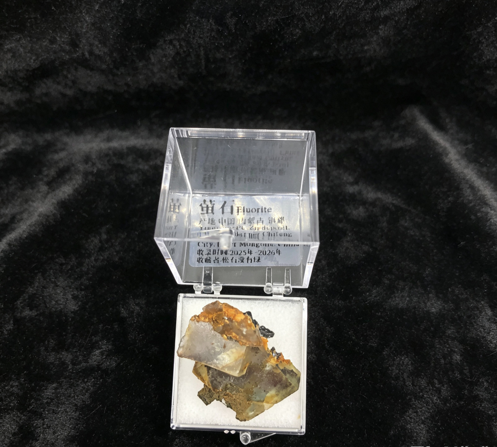 Excellent Crystal Natural Stone Fluorite Mineral Specimen Polished Quartz Rock