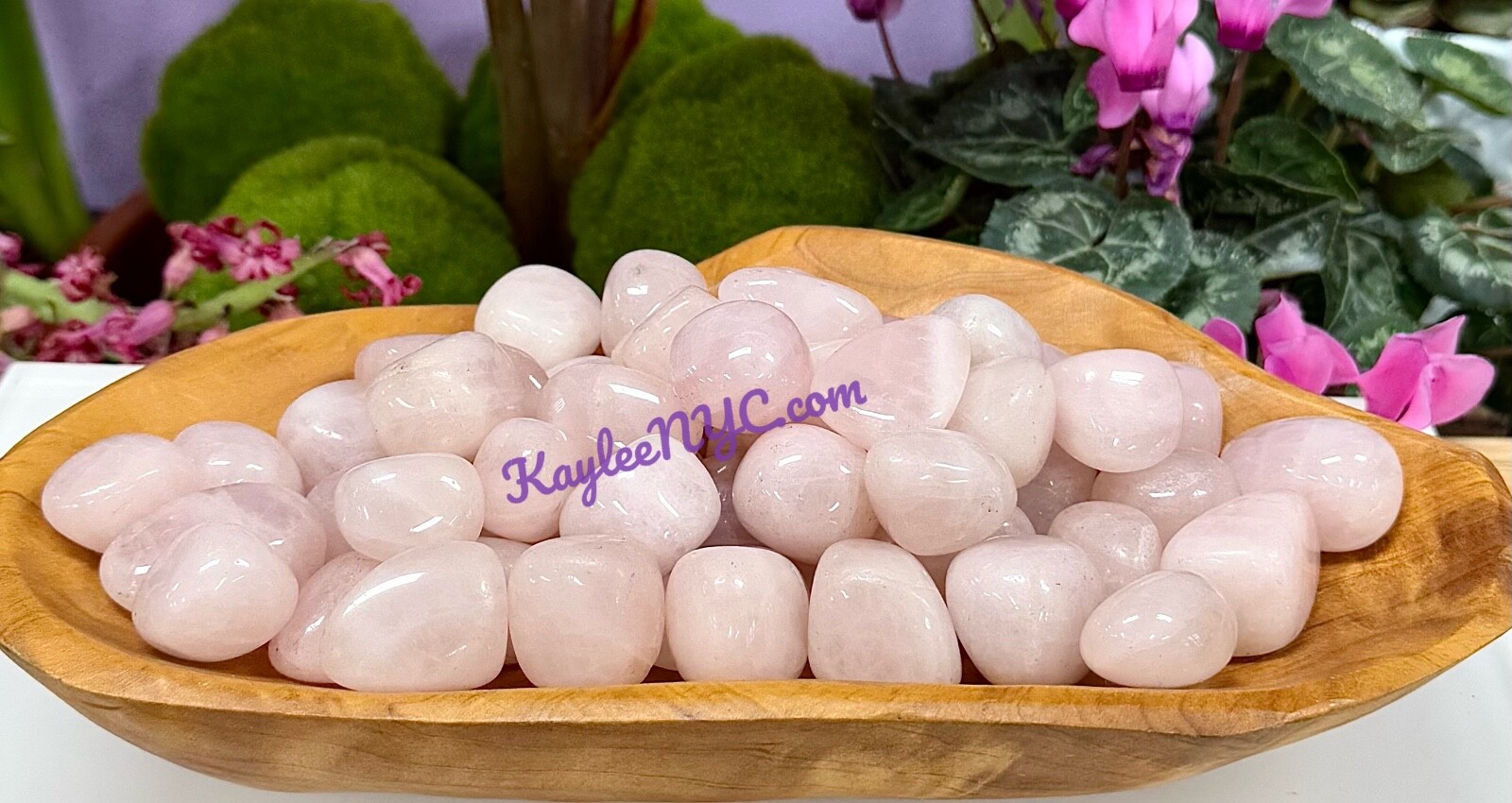 Wholesale Lot 2 Lbs Natural Rose Quartz Tumble Healing Energy