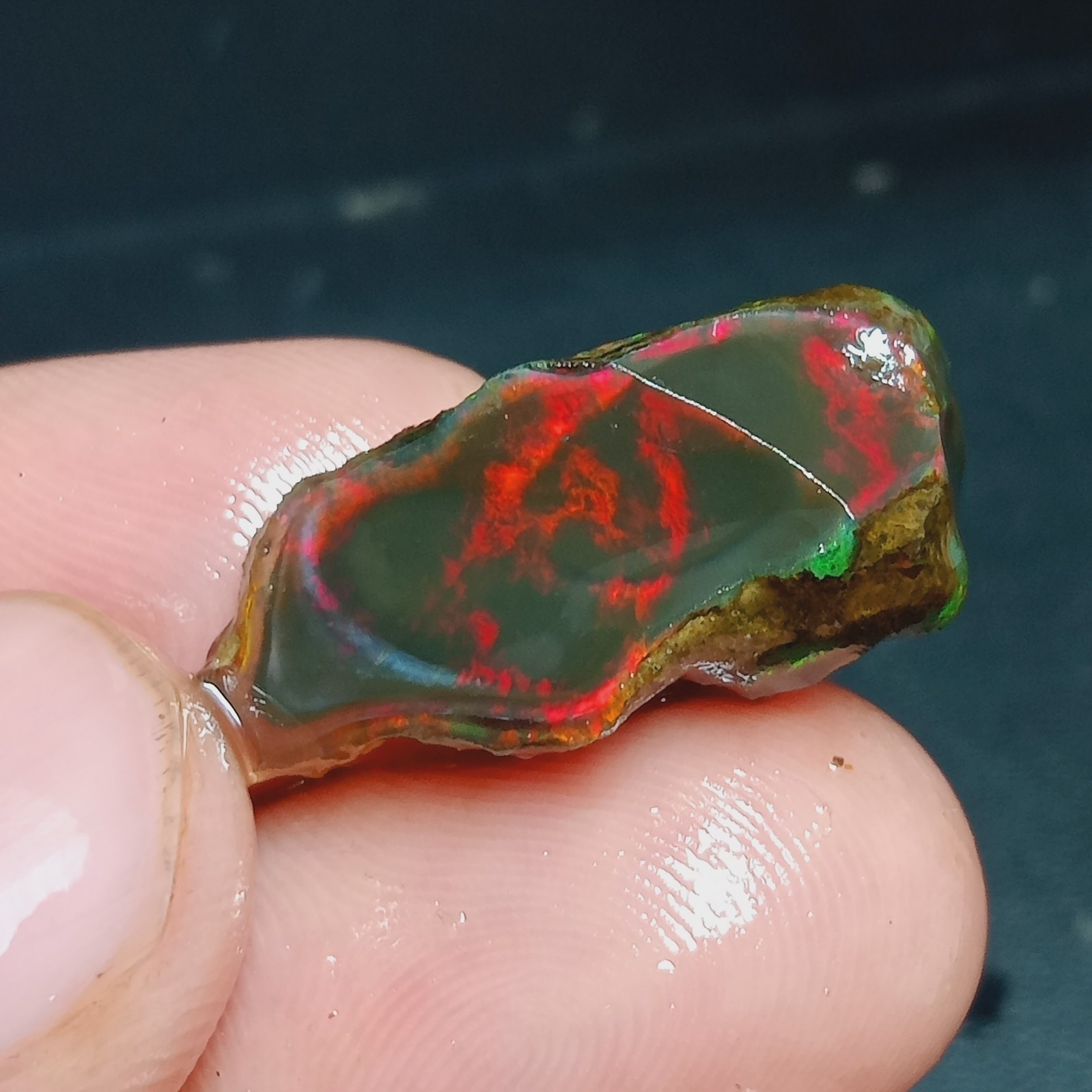 17.50 Ct Natural Ethiopian Rough Opal 24×10×13 mm – Code A-7