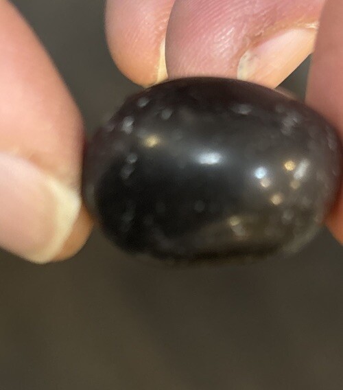 1 Piece Tumbled Agni Manitite “tektite “ Average Size 12 Grams
