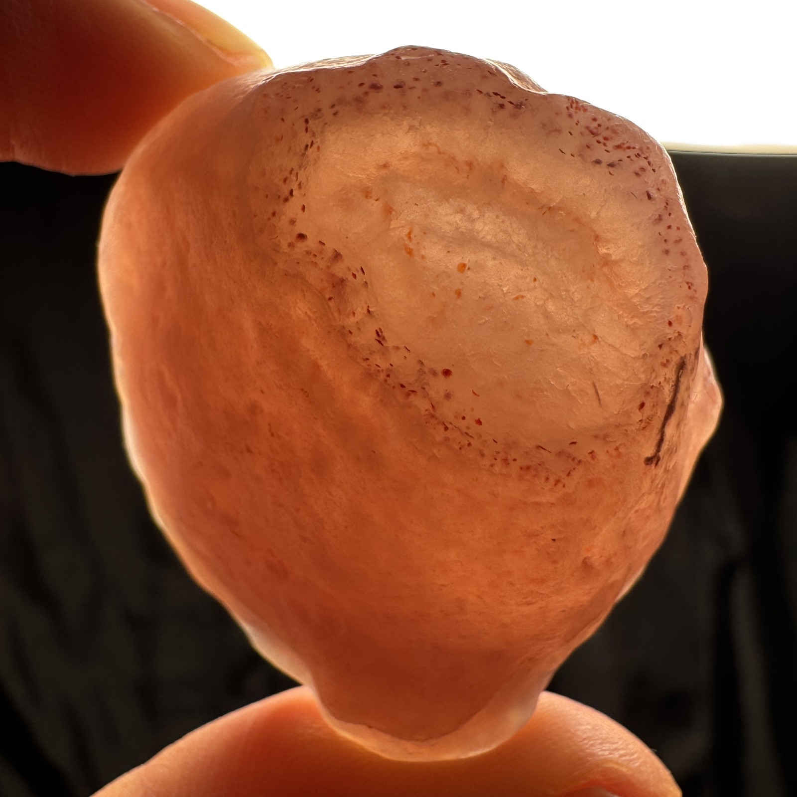 4.3cm/57g Raw Alxa Gobi Candy Agate, Inner Mongolia-5345