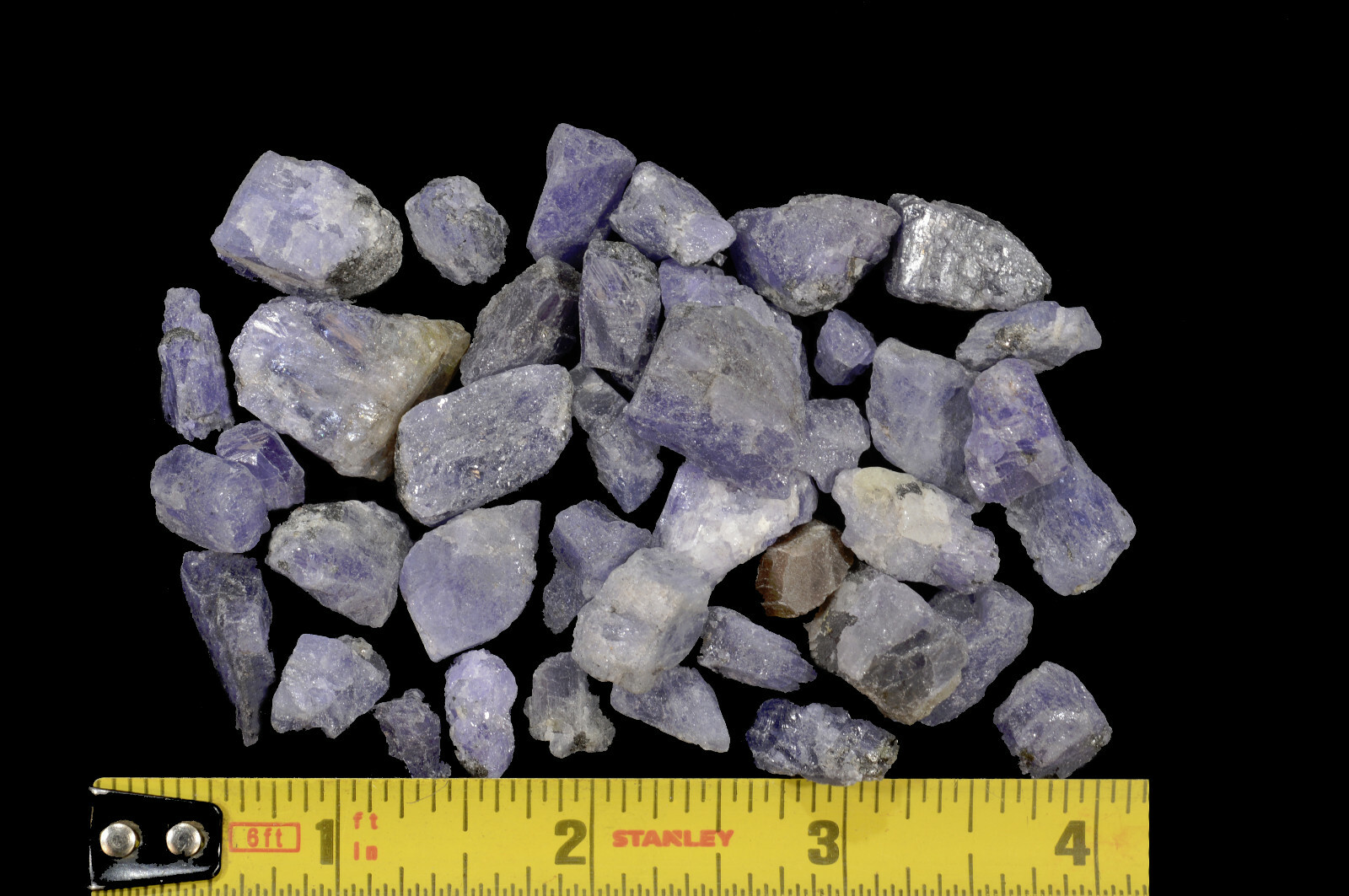 TANZANITE Crystal 1/2″ 2 Oz Bag Rough Rock Mineral Specimen Precious Gemstone