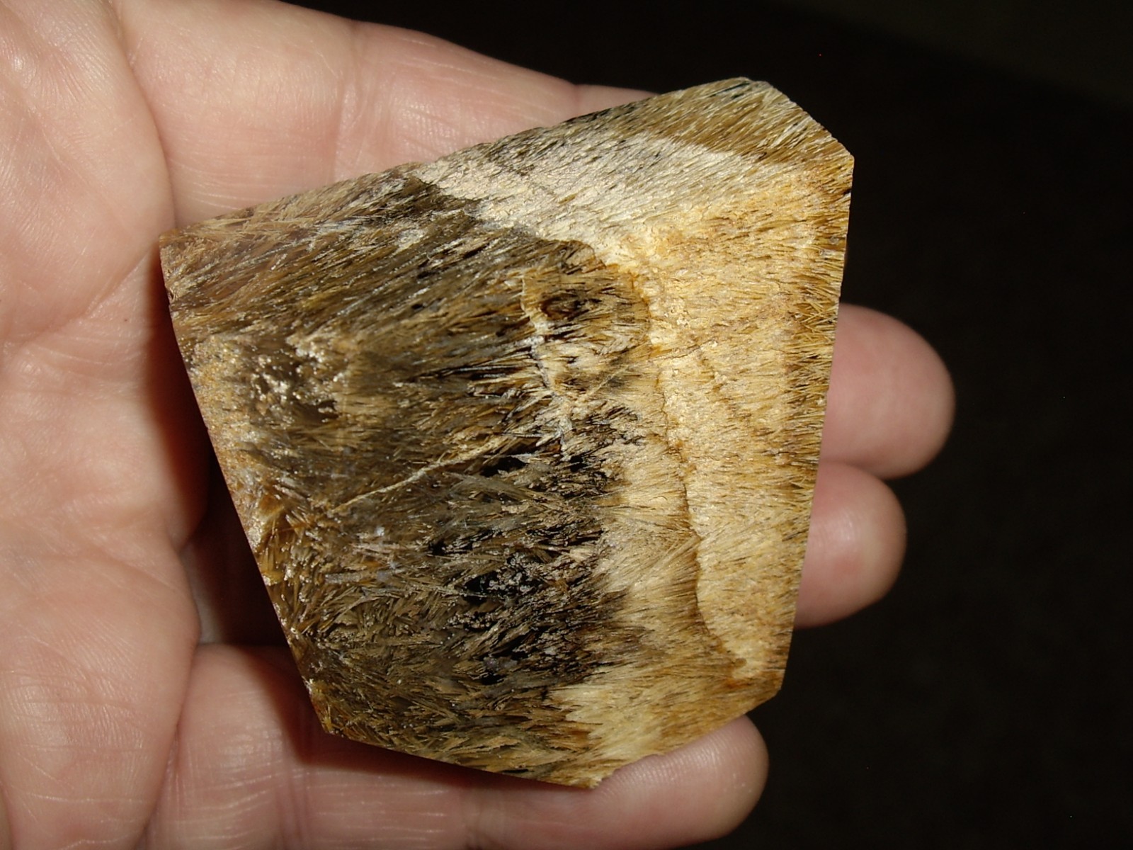 Fantastic Sagenite Agate Polished Freeform w/ Unknown Fibrous Inclusions 144.6g