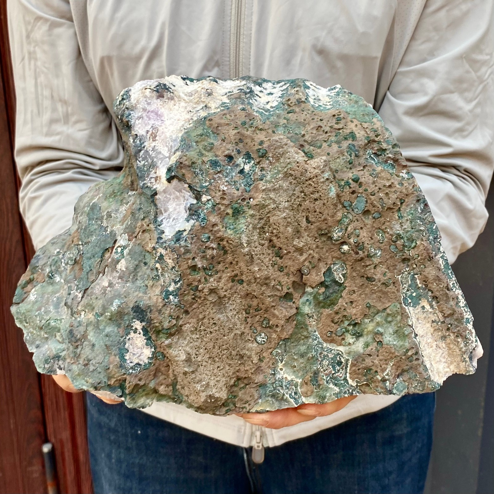 8.48LB Natural Amethyst Cluster quartz cluster crystal mineral specimen Healing