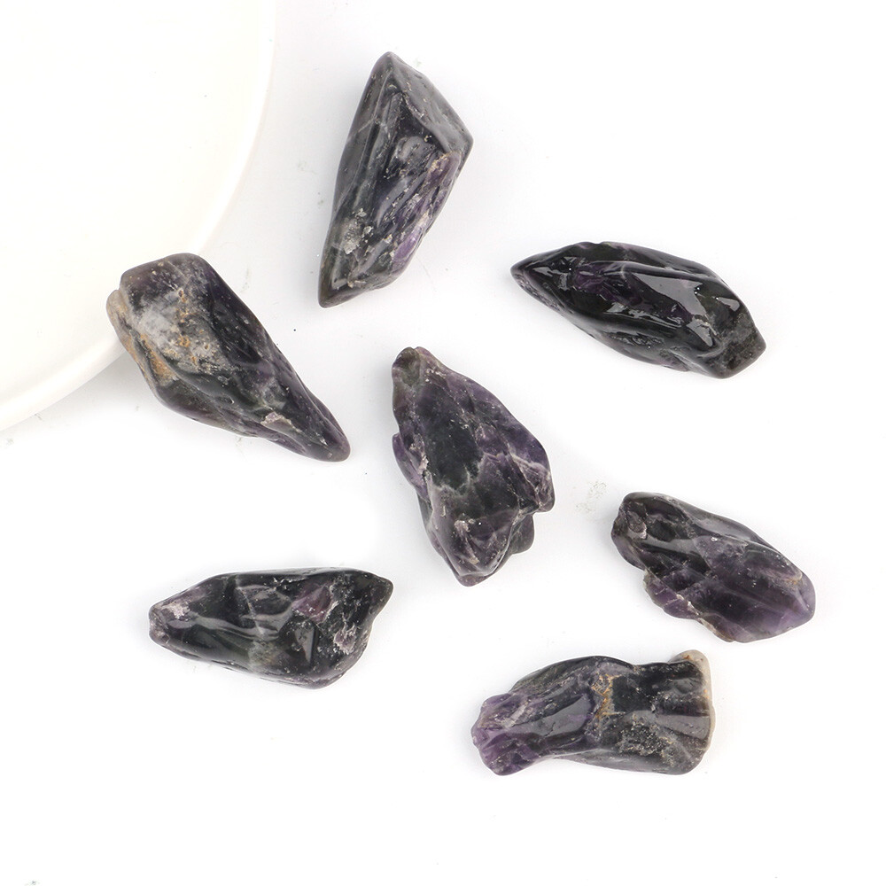 50/100g Natural Purple Amethyst Point Quartz Crystal Rock Stone Mineral Specimen