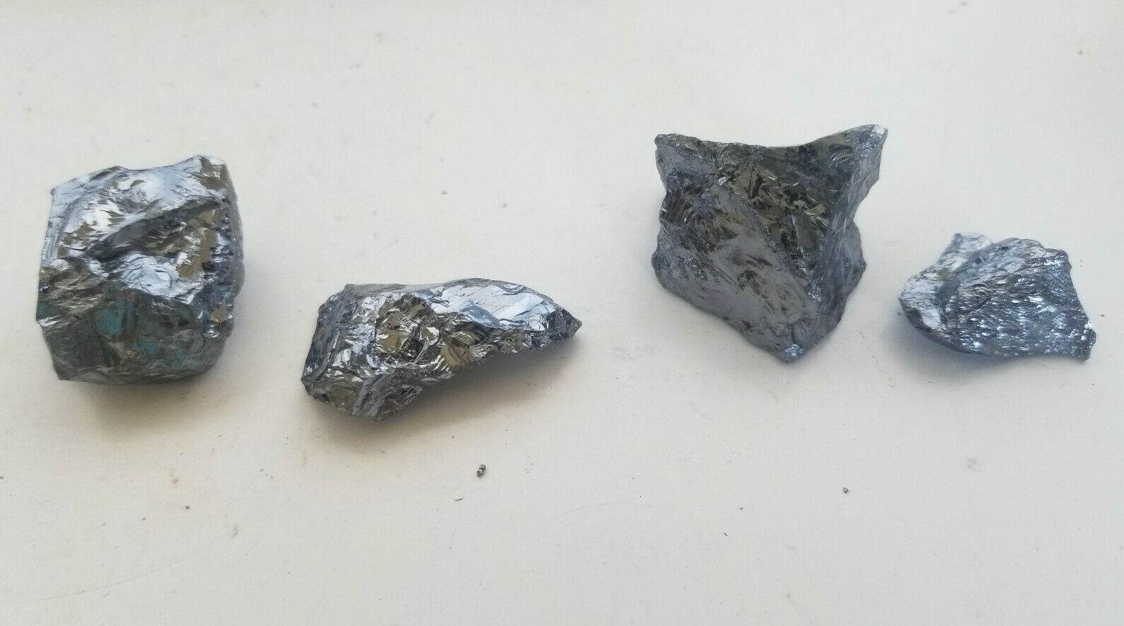 Silicon Pieces Mineral 2 ounces Lot of 4