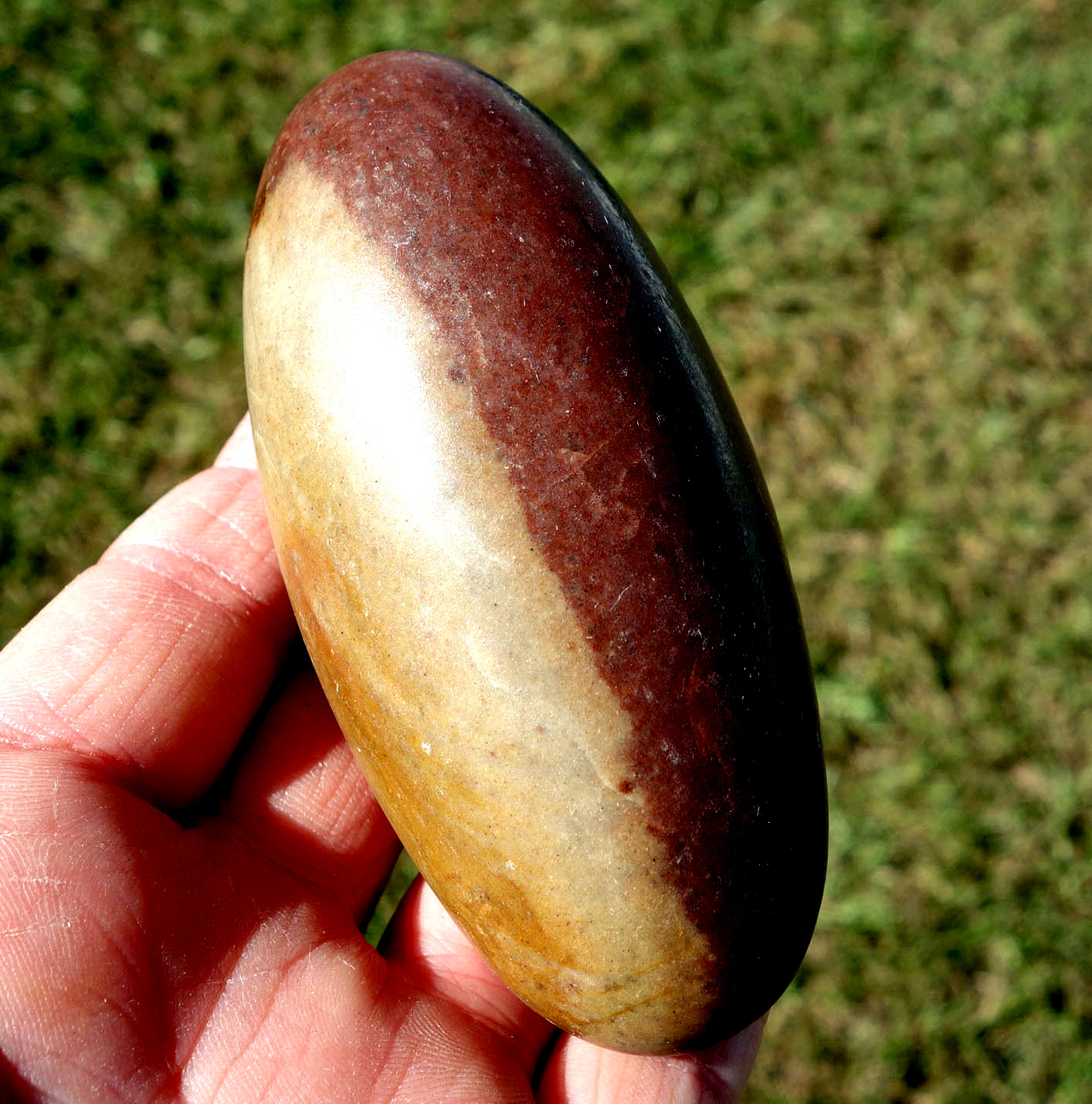 Shiva Lingham Excellent Meditation Lingam Stone Manifesting Crystal Egg Siva #16