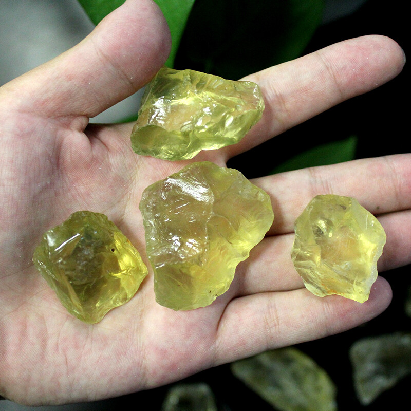 100g 0.22 lb Natural Raw Rough Yellow Citrine Crystal Stone Collection EOB