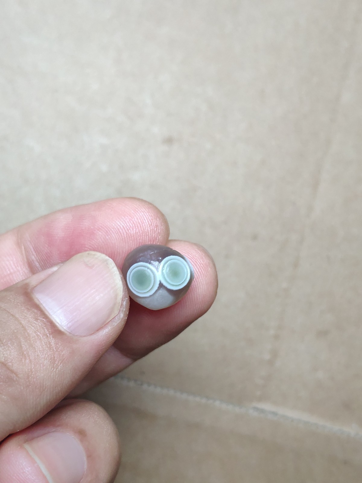 12mm Beautiful Natural Gobi Agate eye agate Polishing