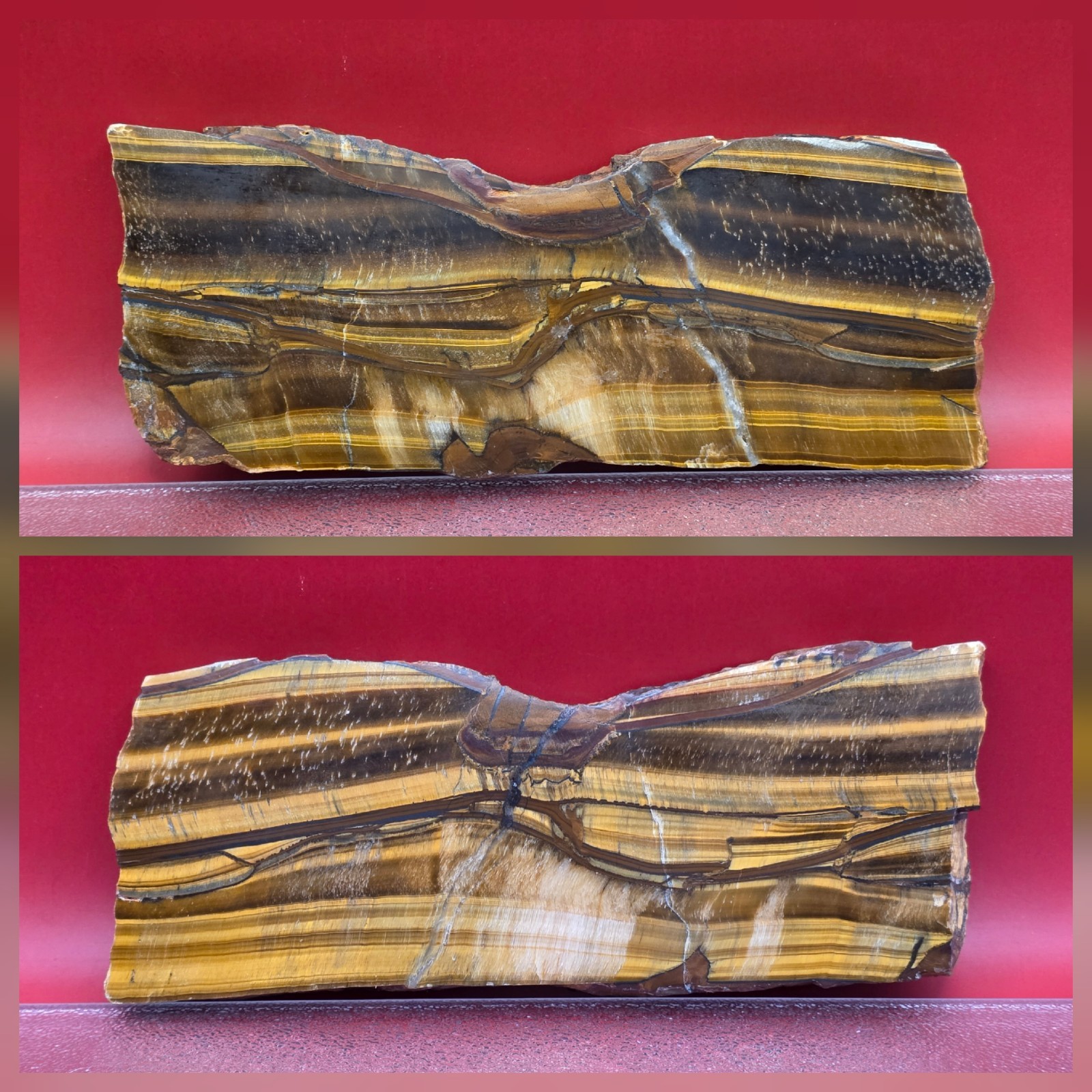 1+LB Natural Tiger Eye Rough Raw Stone Rock Specimen Chatoyant Quartz Healing