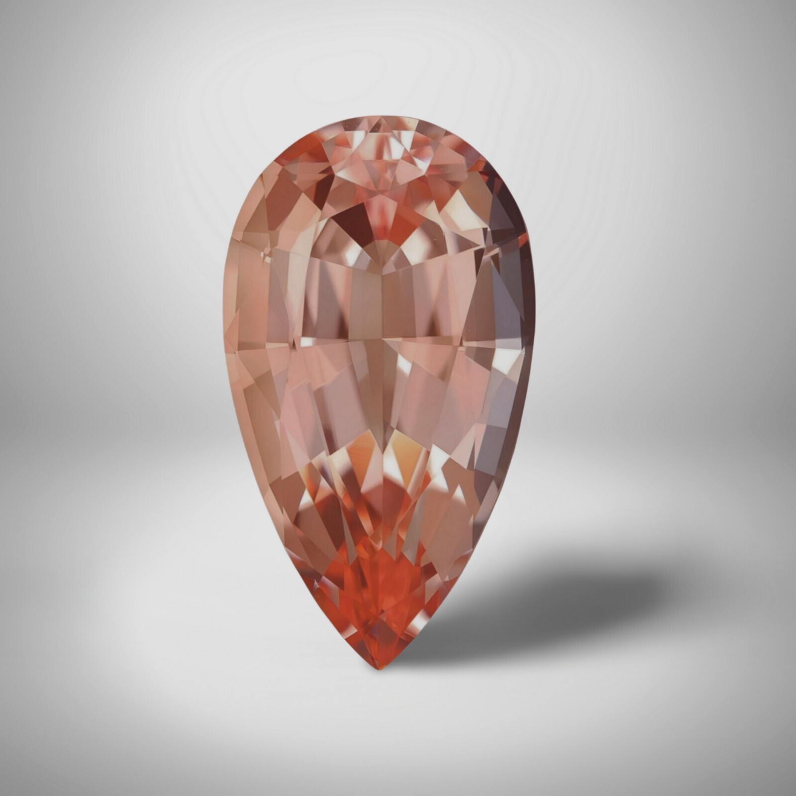 Morganite Pear Cut Gemstone 2.2 Cts – 10×7 mm AAA+ Loose Gem