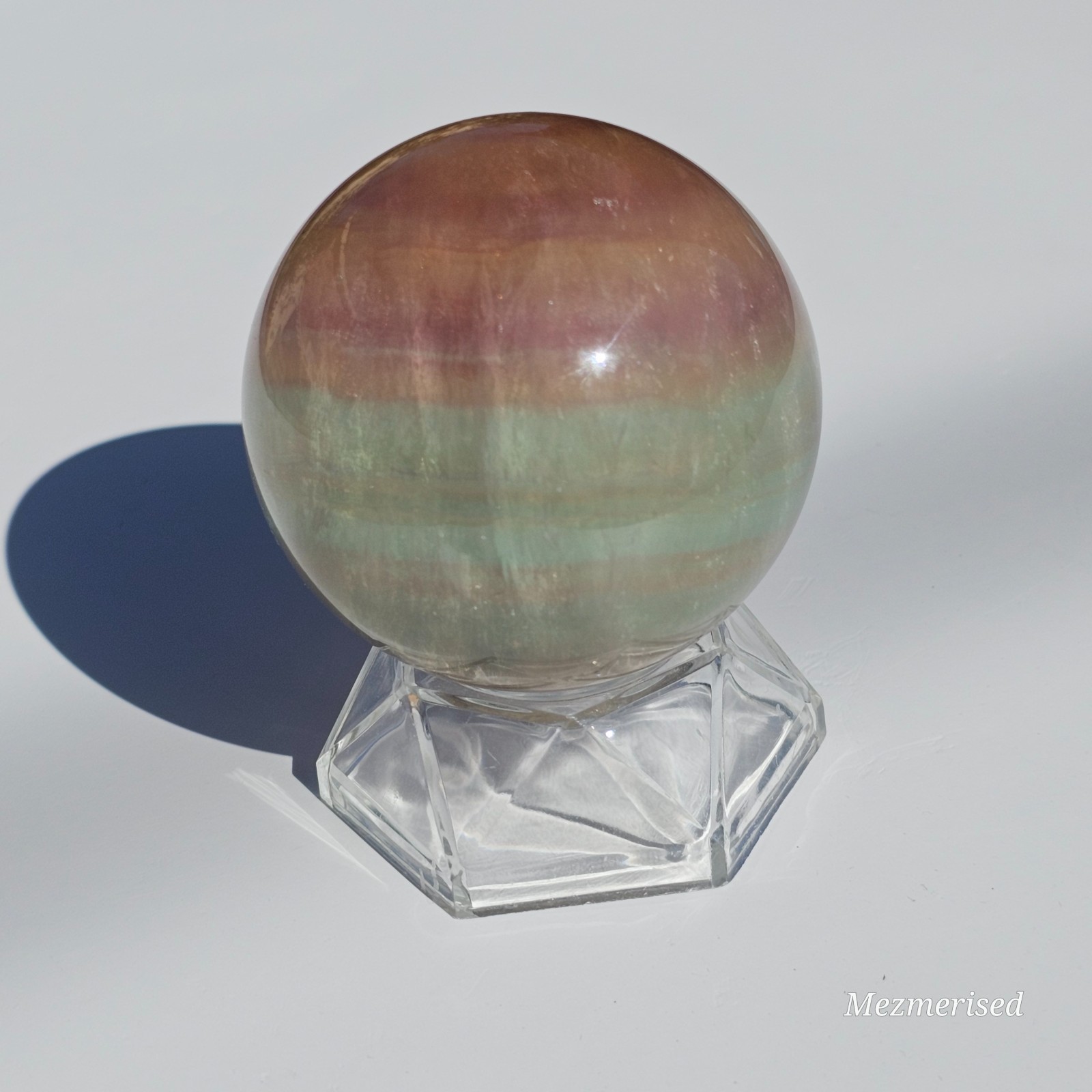 Rainbow Fluorite Sphere | 5.8cm | 321g