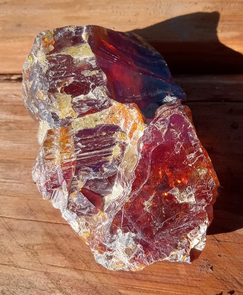 HUGE Transparent Sphalerite Crystal Facet Rough -AAA Grade -236 Grams
