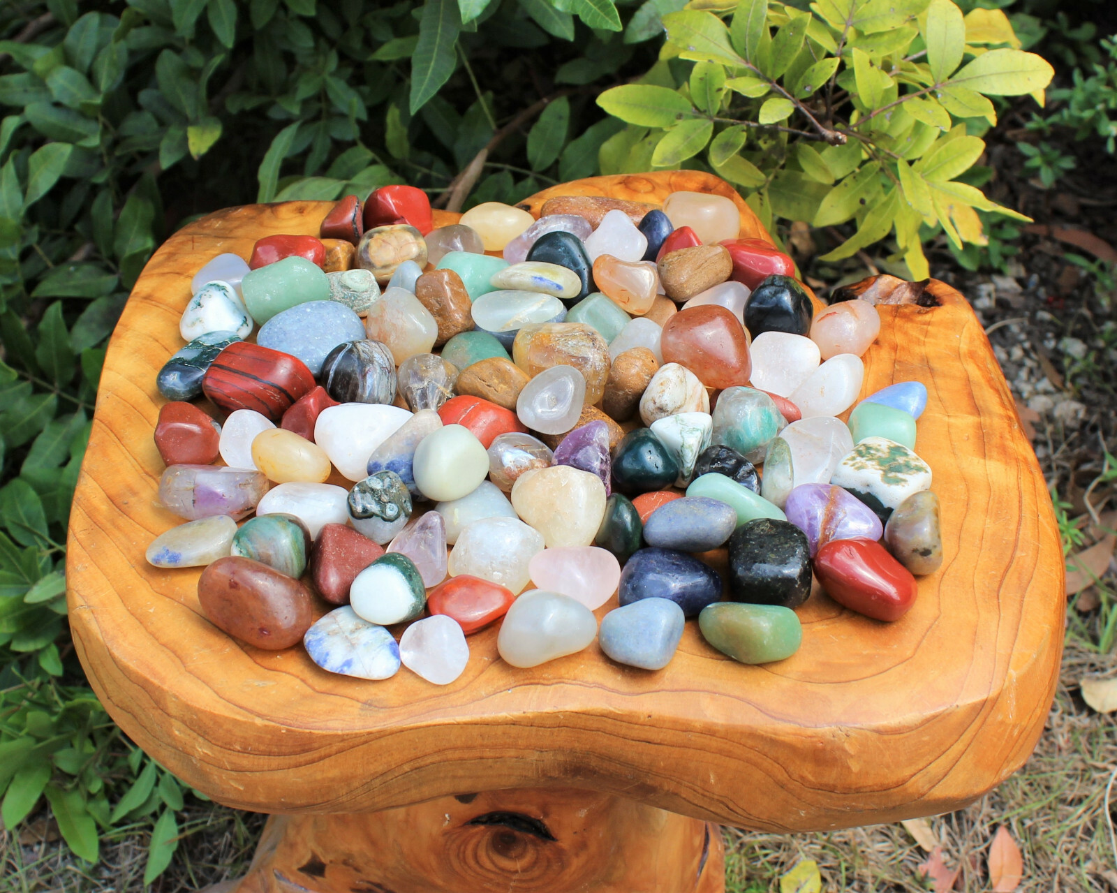 Assorted Mixed Tumbled Stones 1 lb Wholesale Bulk Lot MEDIUM Chakra Reiki 16 oz