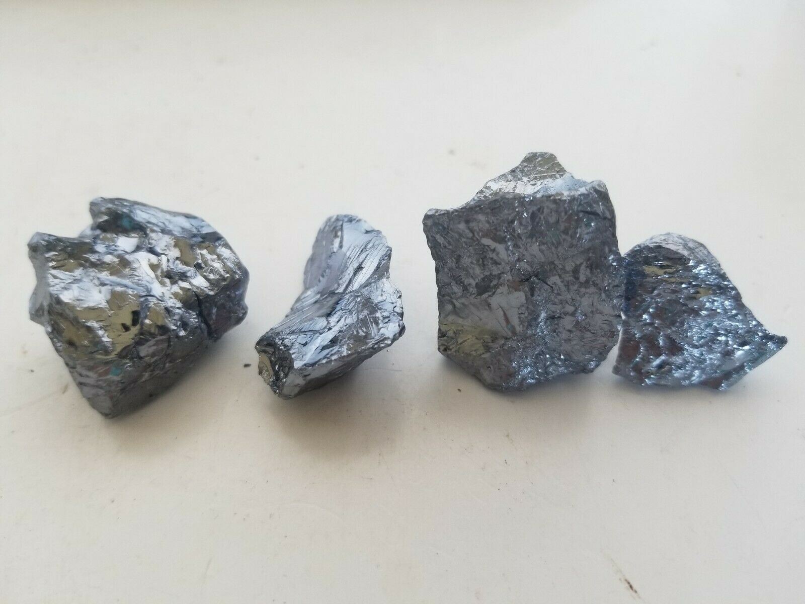 Silicon Pieces Mineral 2 ounces Lot of 4