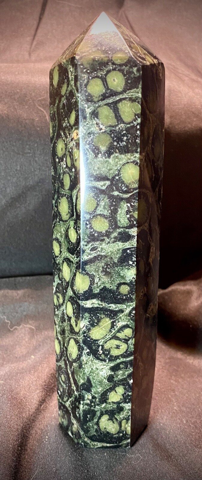 Large Beautiful Kambaba Jasper Tower