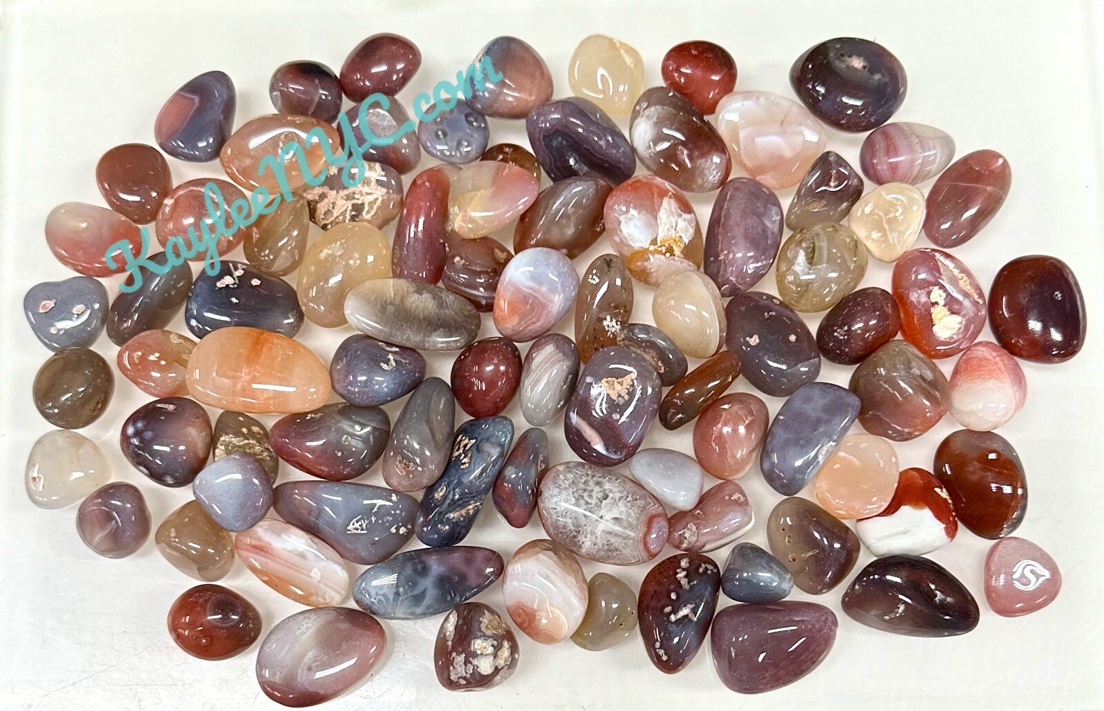 Wholesale Lot 2 Lbs Natural Botswana Agate Tumble Crystal Healing Energy