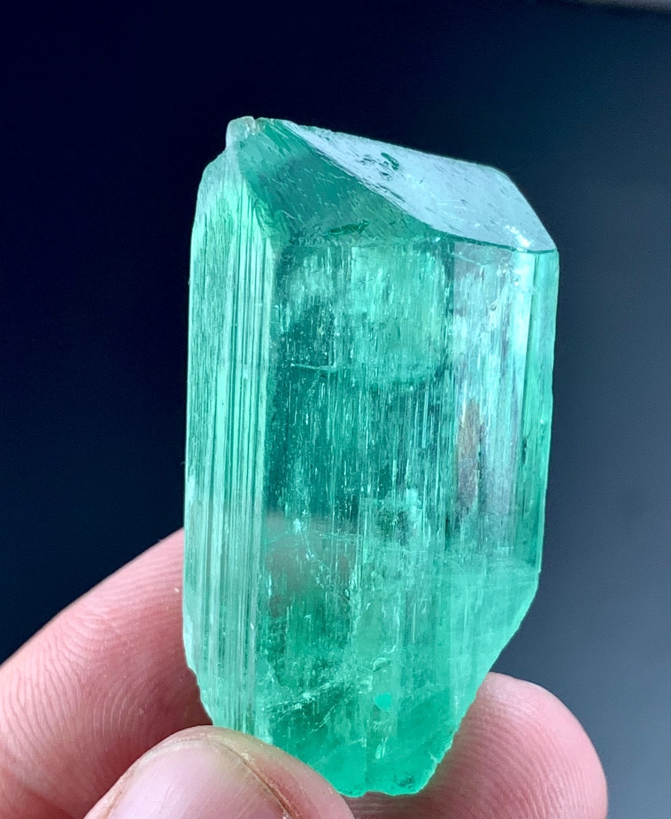 320 Carat Green kunzite Crystal specimen From Afghanistan
