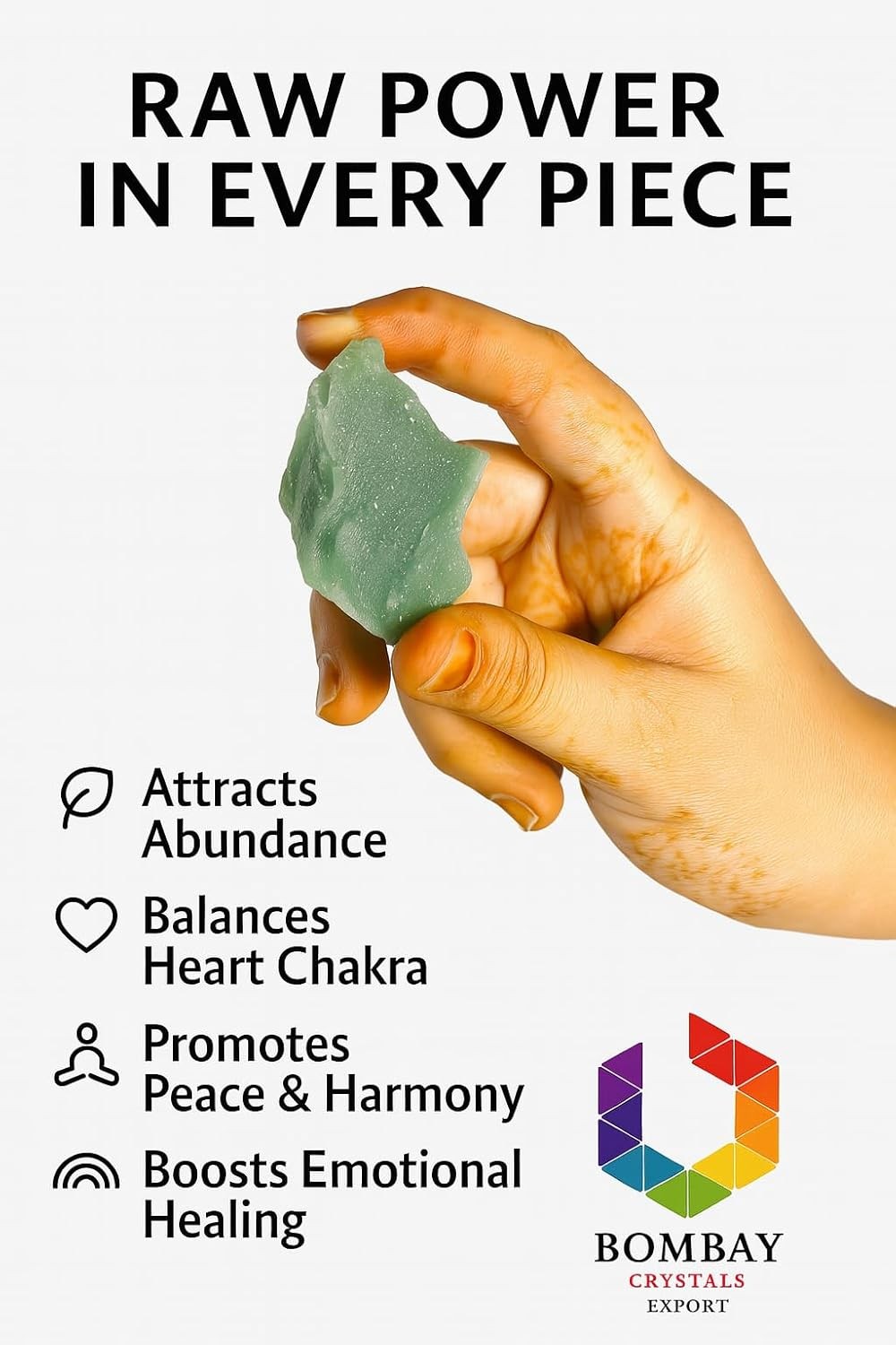 Natural Raw Green Jade Stone – 1 Pc (3–5 cm) for Crafts & Décor