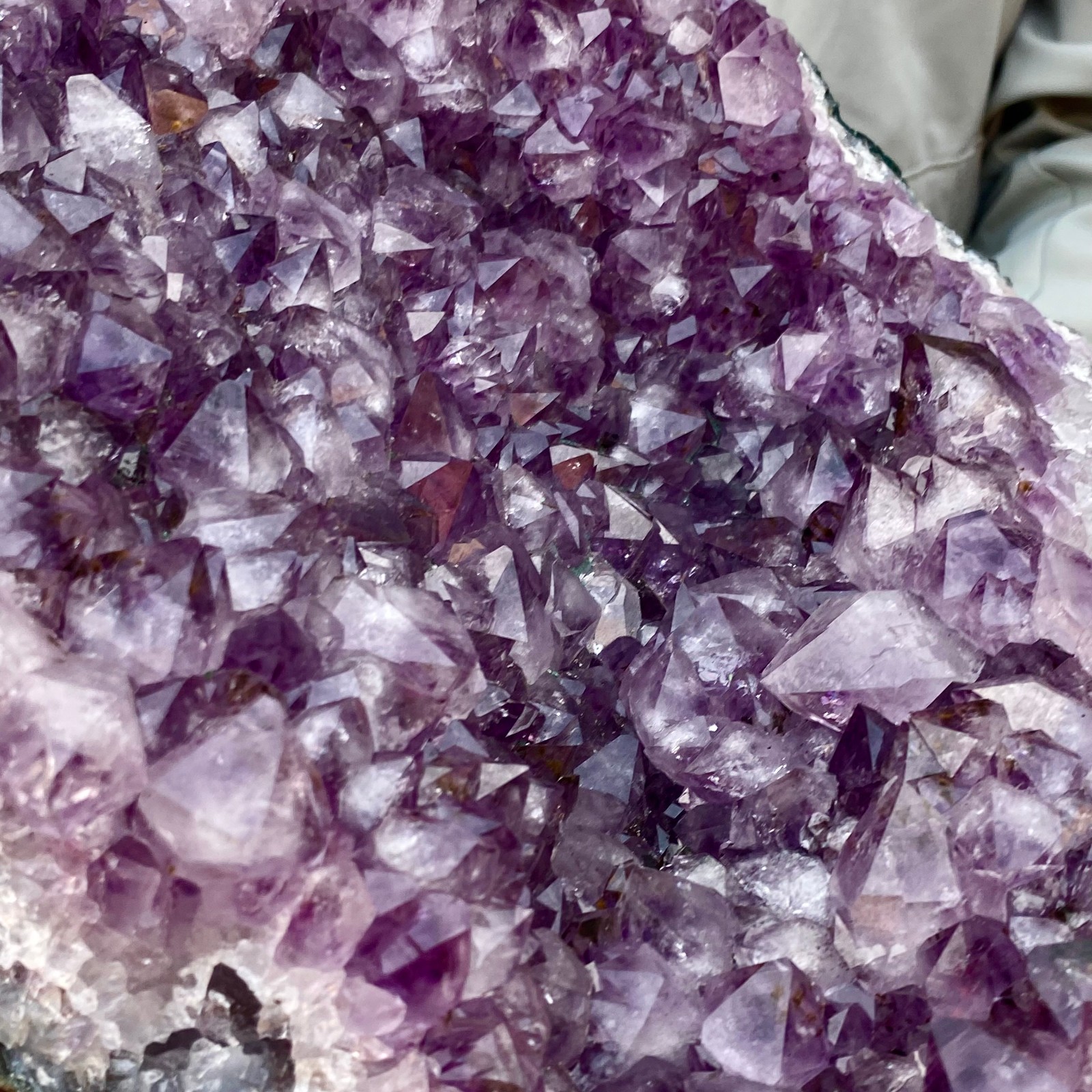 8.48LB Natural Amethyst Cluster quartz cluster crystal mineral specimen Healing