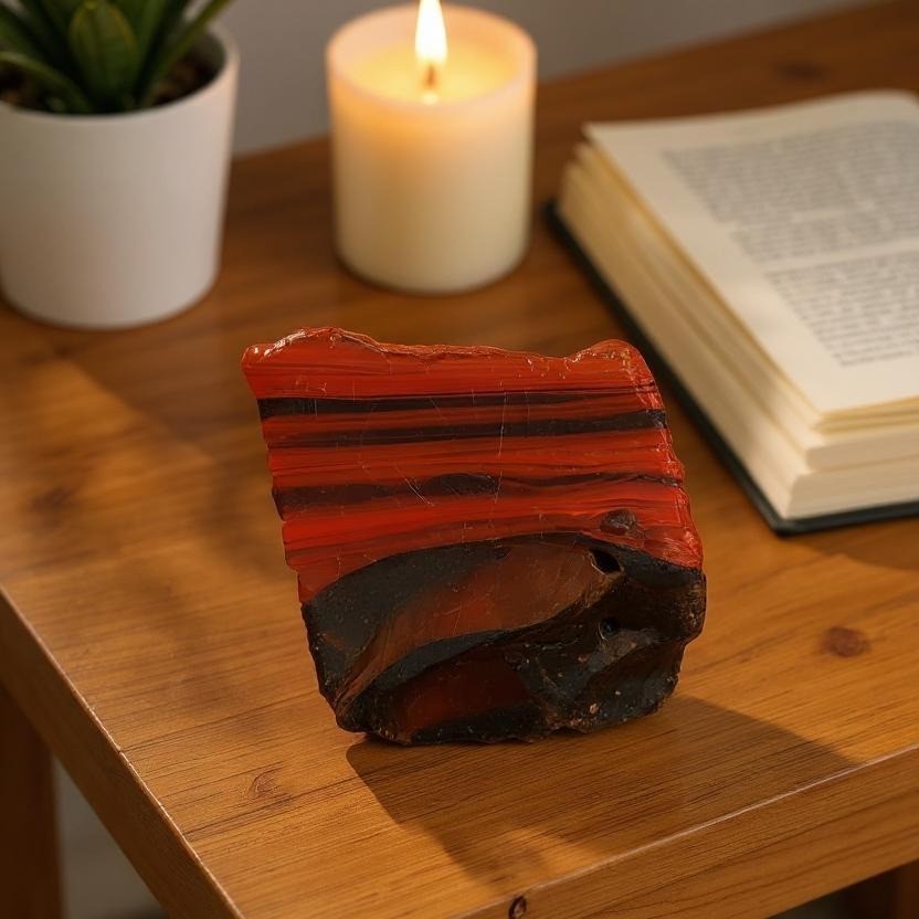 Natural Raw Bloodstone Jasper 800–900 Carat Healing Crystal Mineral Stone