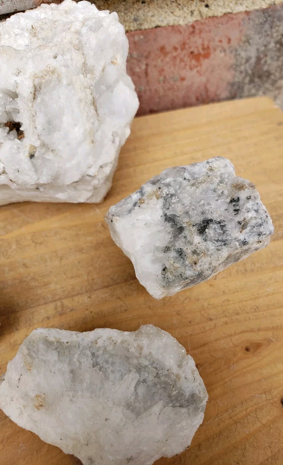 Lot of Unknown Natural Minerals Rocks Quartz, 1 lb. 8 oz Estate Specimens