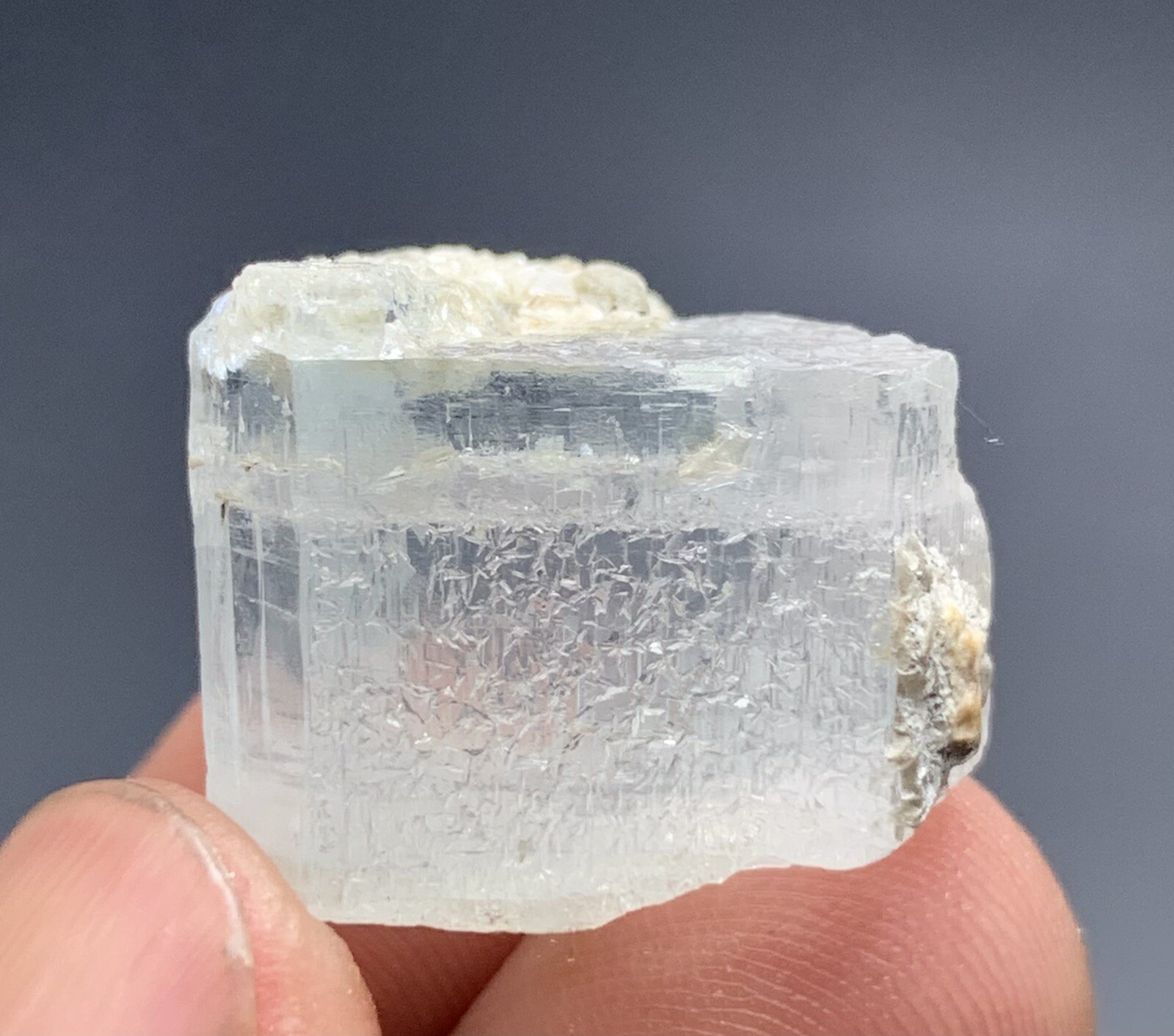 45 Cts Natural Aquamarine Crystal From Pakistan.