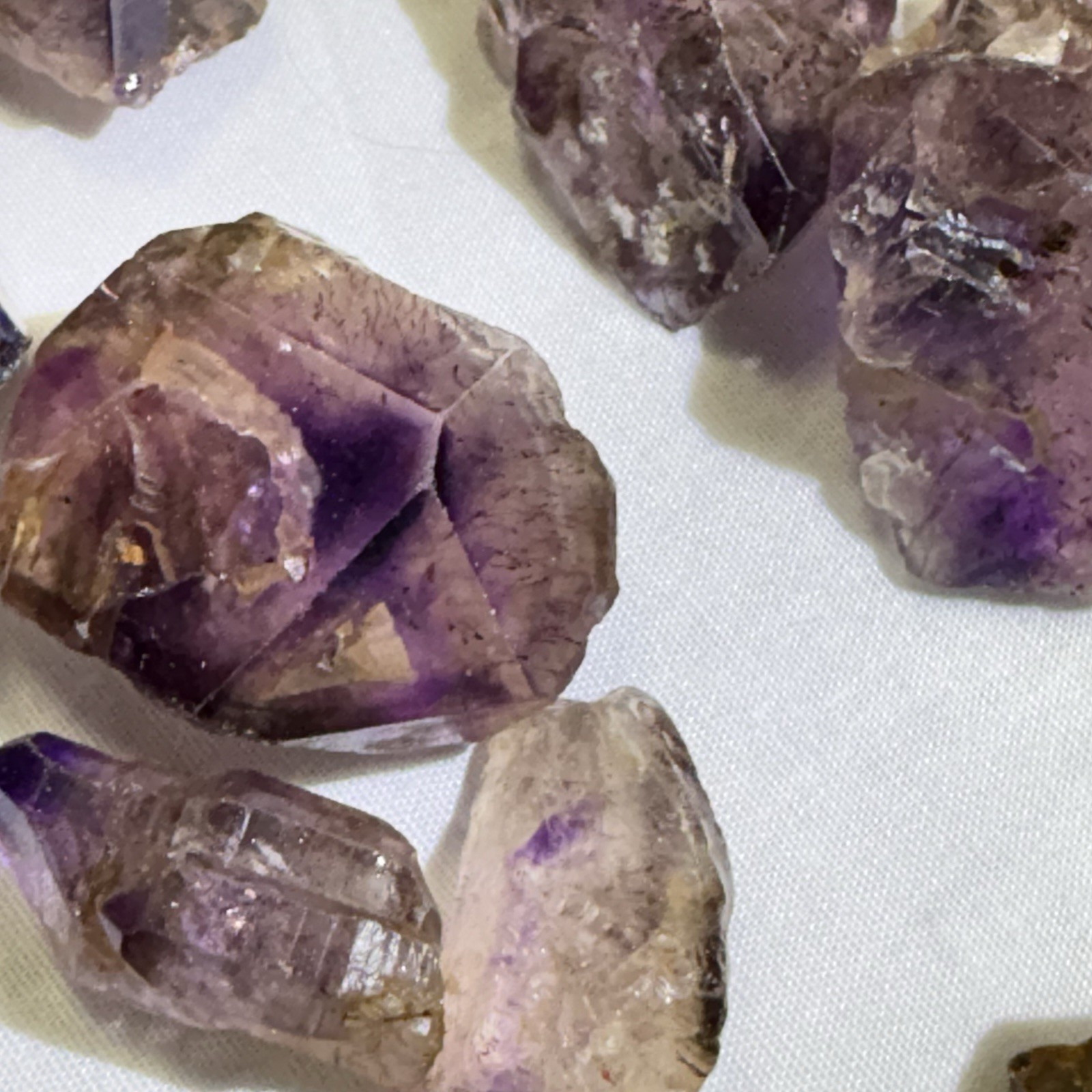 3 to 5Pcs Super Seven Quartz Melody Stone Raw Mineral Healer Master Sacred Reiki