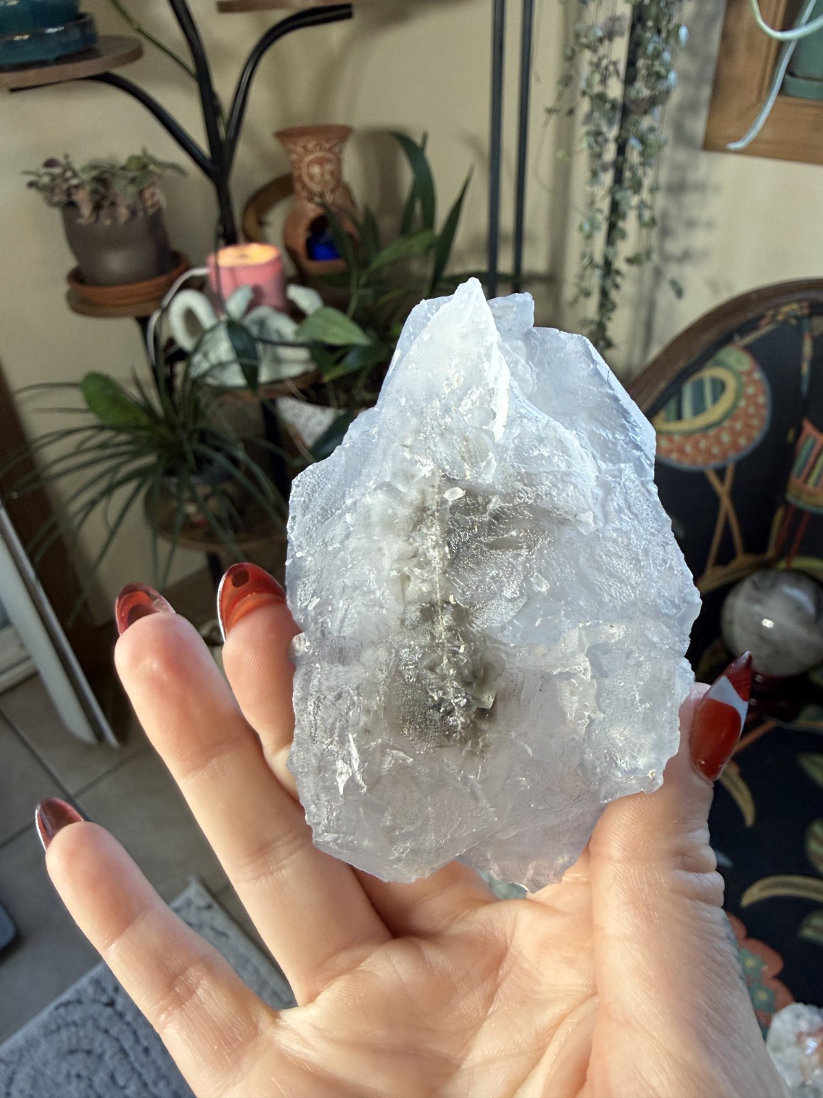 Blue Fluorite Cubes – Floating Cluster (No Matrix) – 9.28 oz