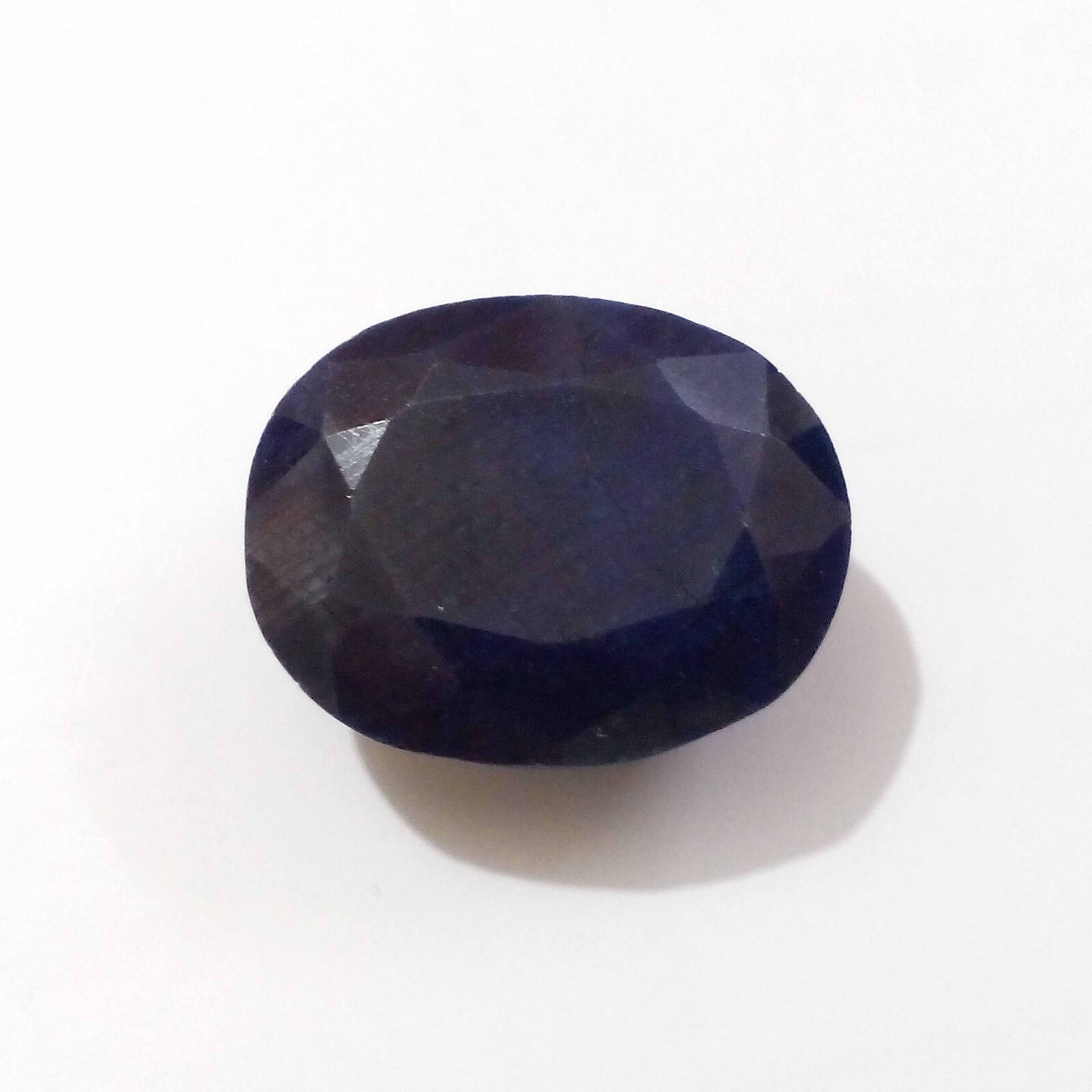 Natural AAA+Madagascar Blue Sapphire Faceted Oval Shape 15.35 Crt Loose Gemstone