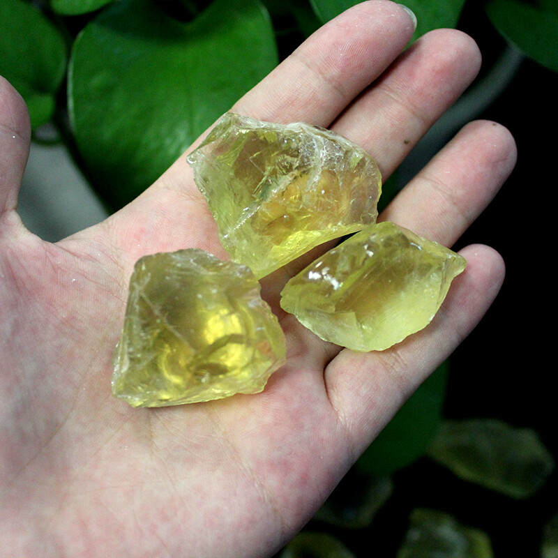 100g 0.22 lb Natural Raw Rough Yellow Citrine Crystal Stone Collection EOB