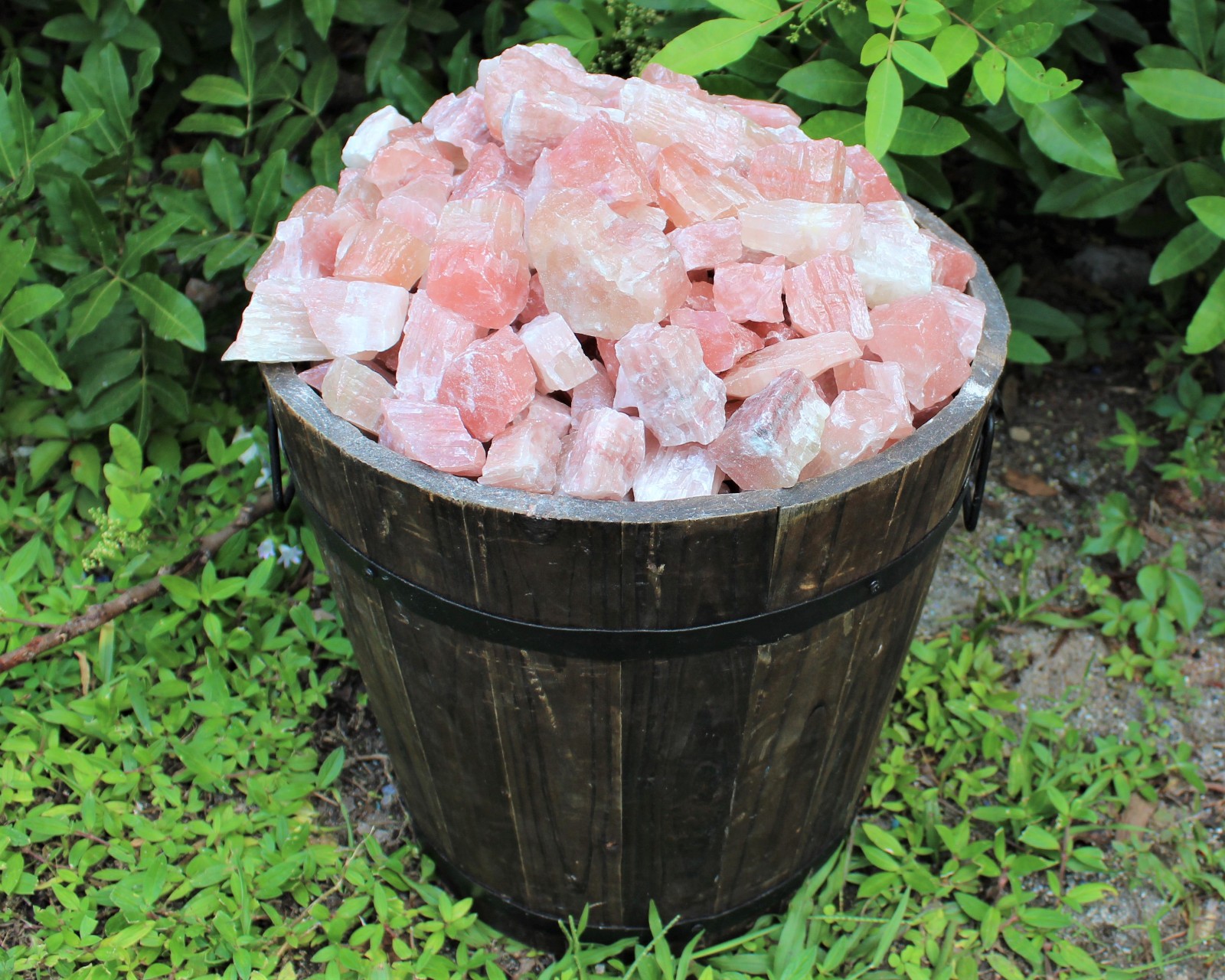 Strawberry Calcite Rough Natural Stones Wholesale Lots (Raw Calcite Crystals)